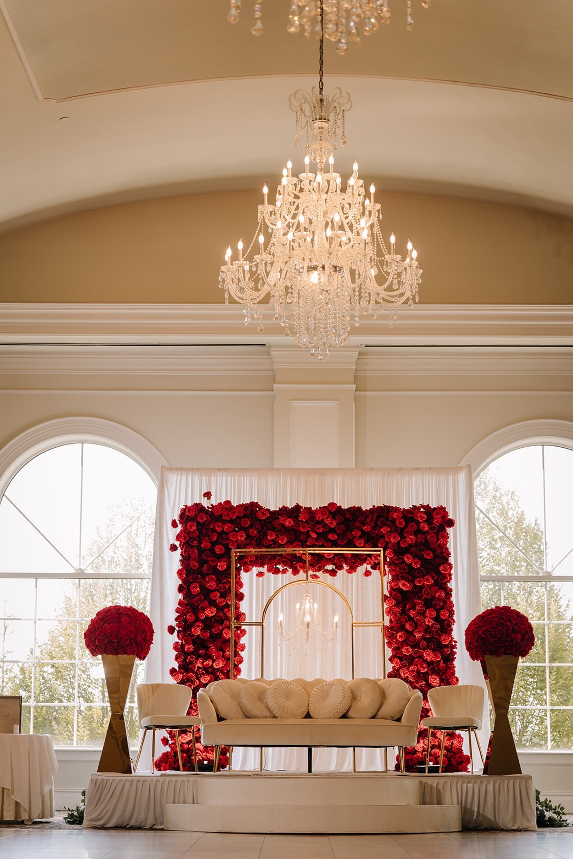 black and brown leather padded tub sofa
