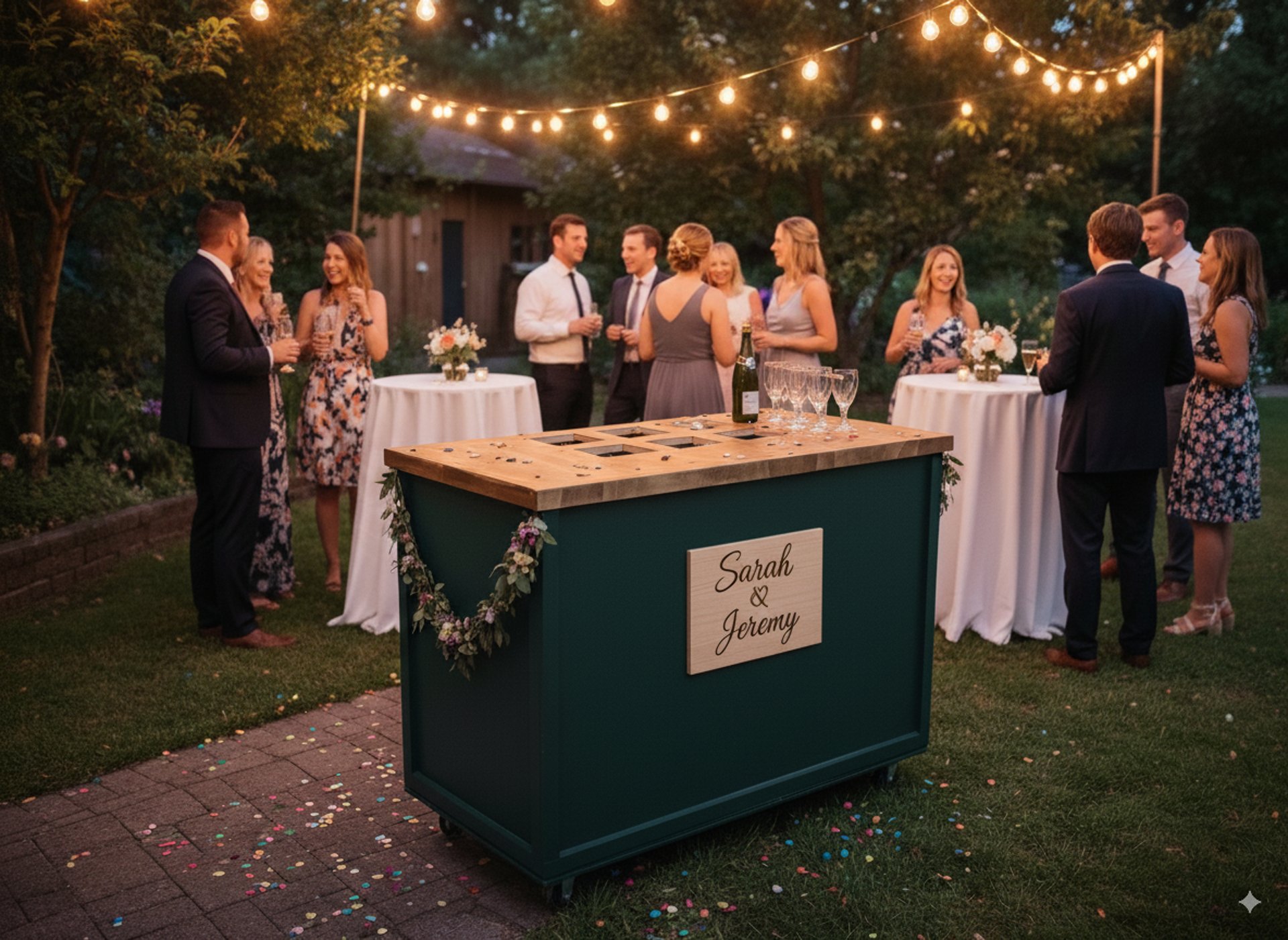 black and brown leather padded tub sofa