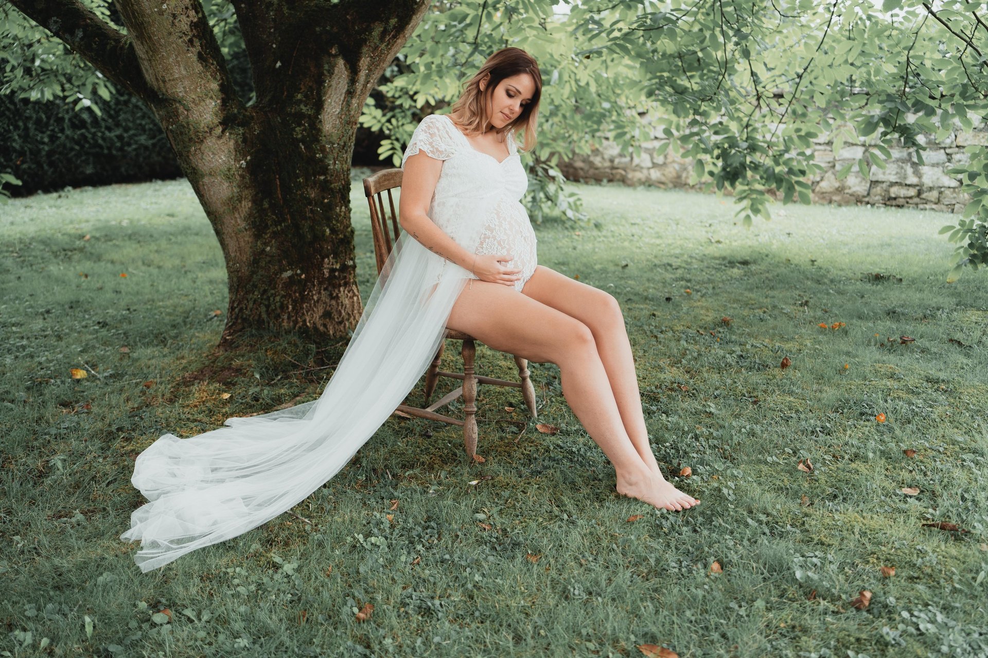 an abstract photo of a curved building with a blue sky in the background