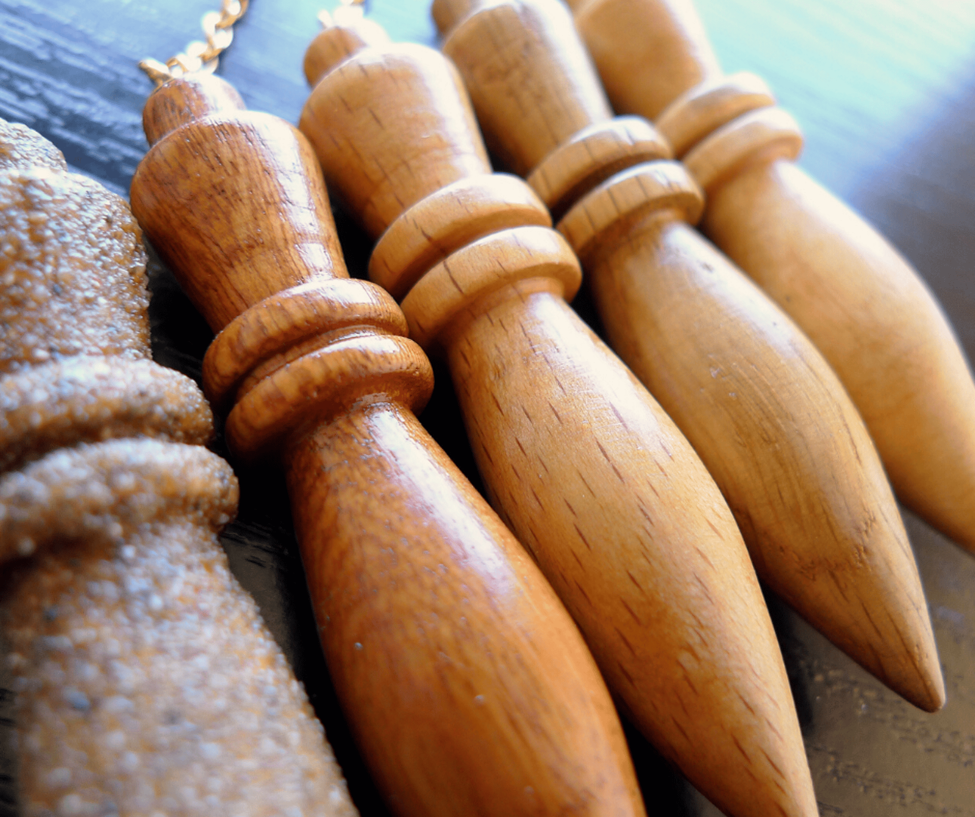 silver and blue stone ring
