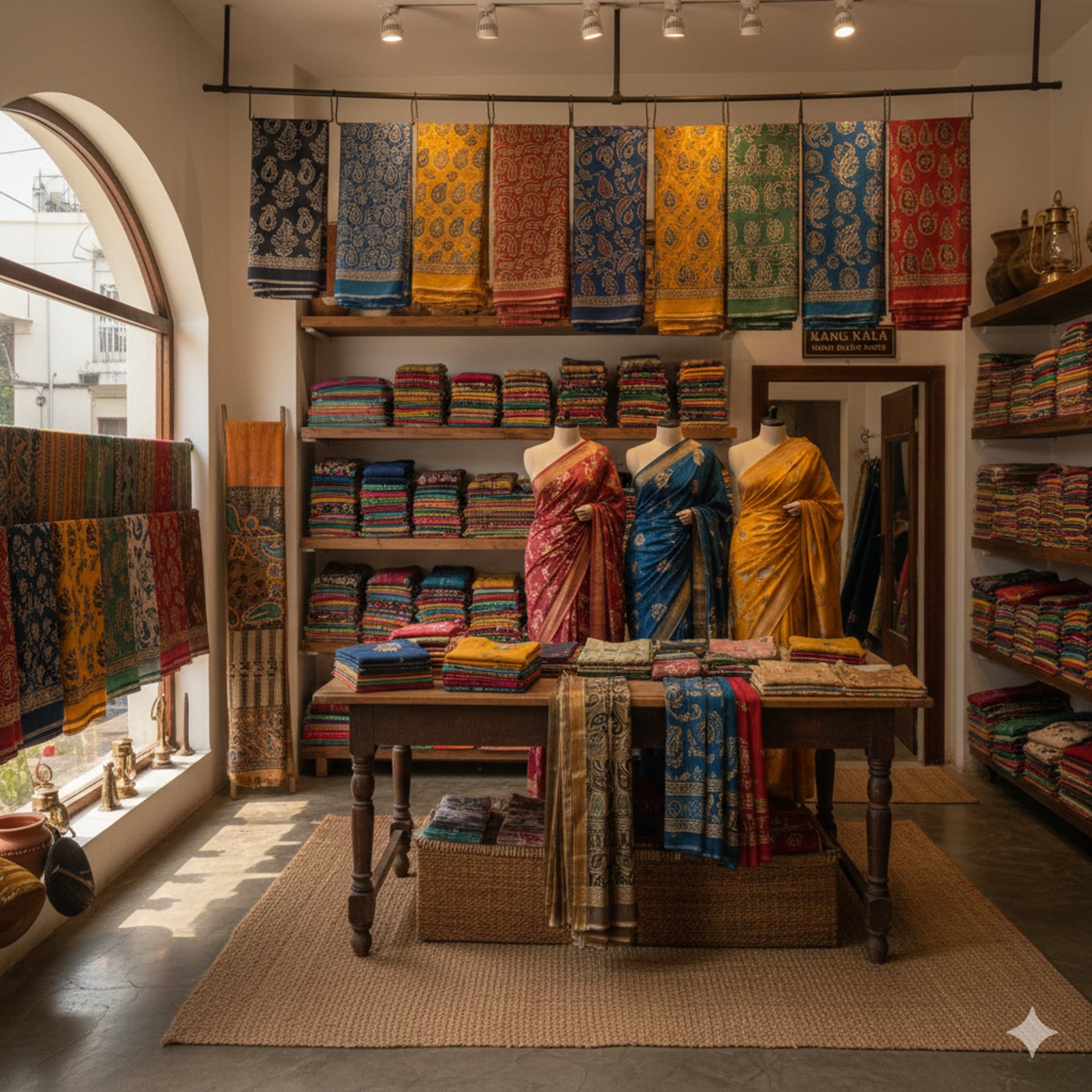 an abstract photo of a curved building with a blue sky in the background