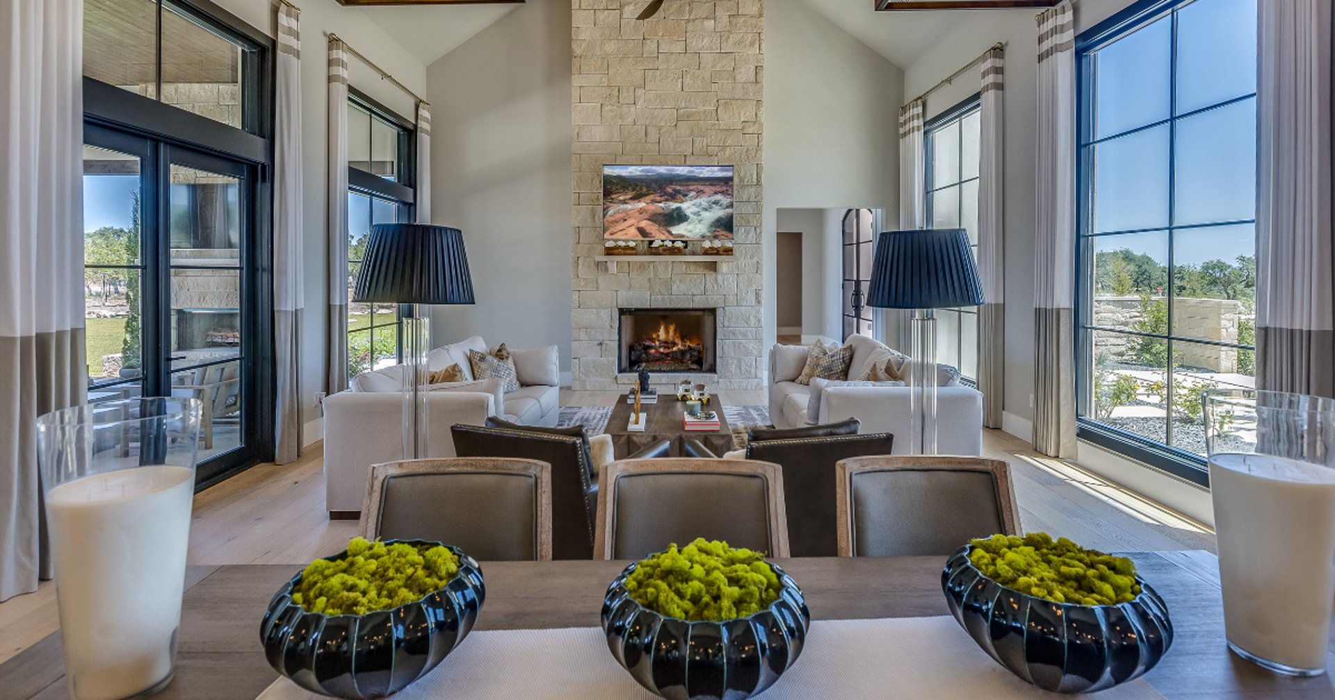 black and brown leather padded tub sofa