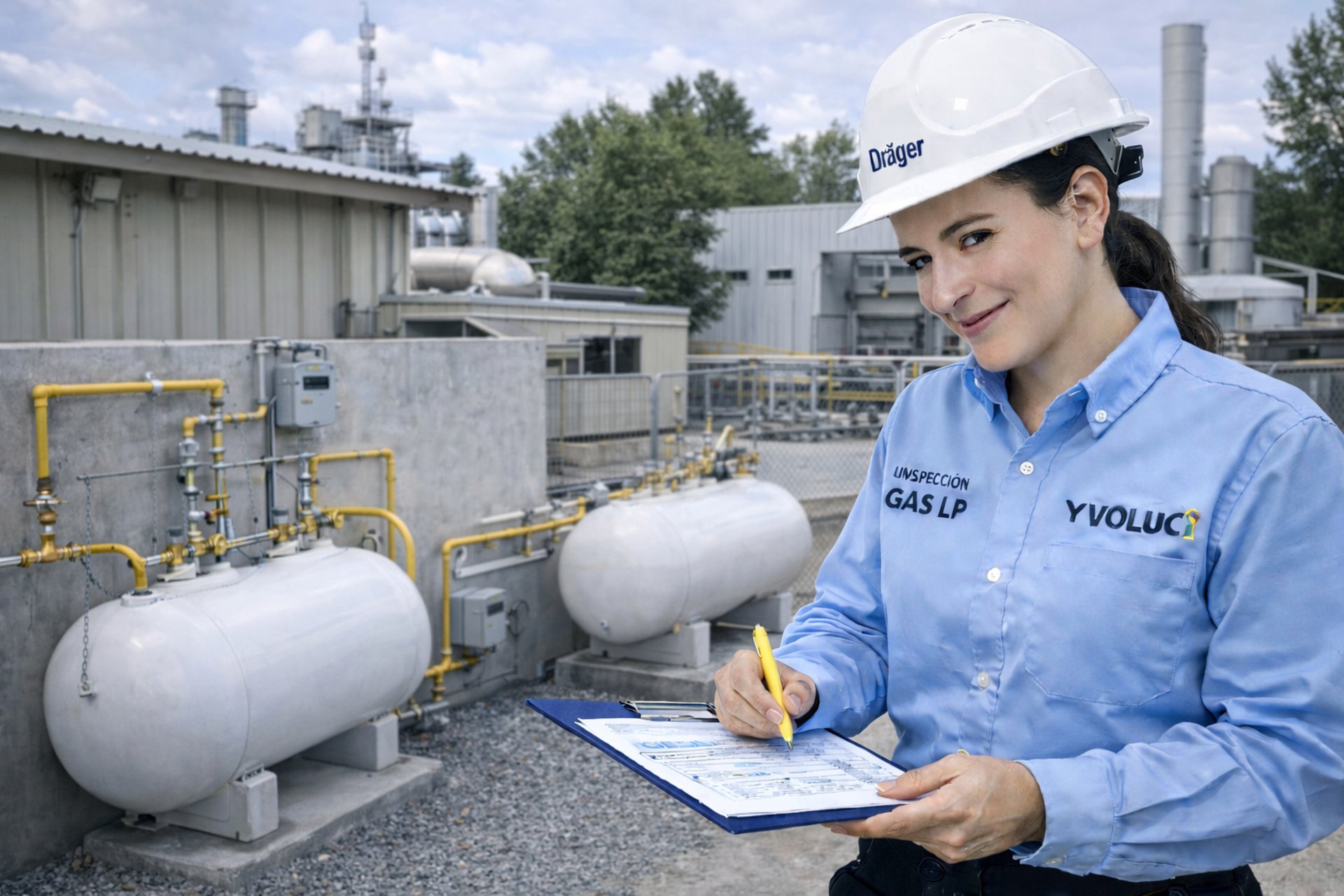 an abstract photo of a curved building with a blue sky in the background