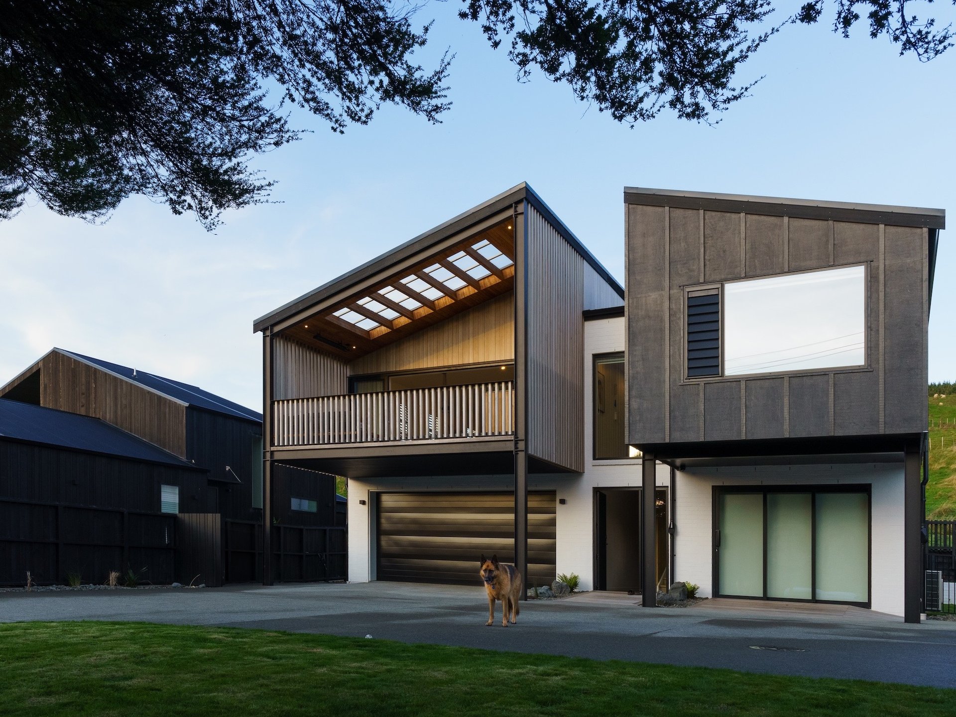 New build Wellington house