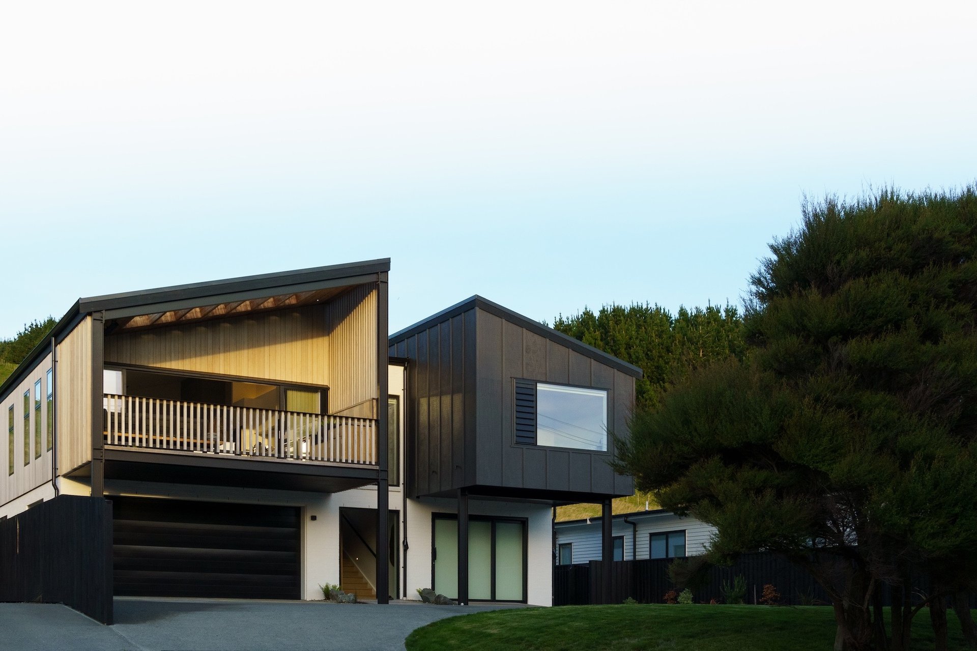 New build Wellington house