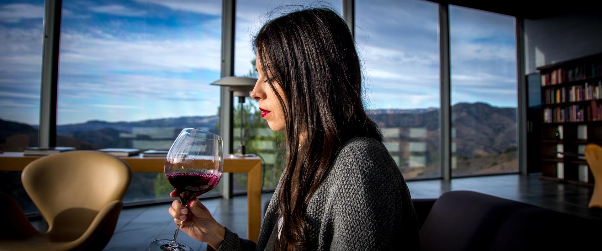 mountain range under blue sky
