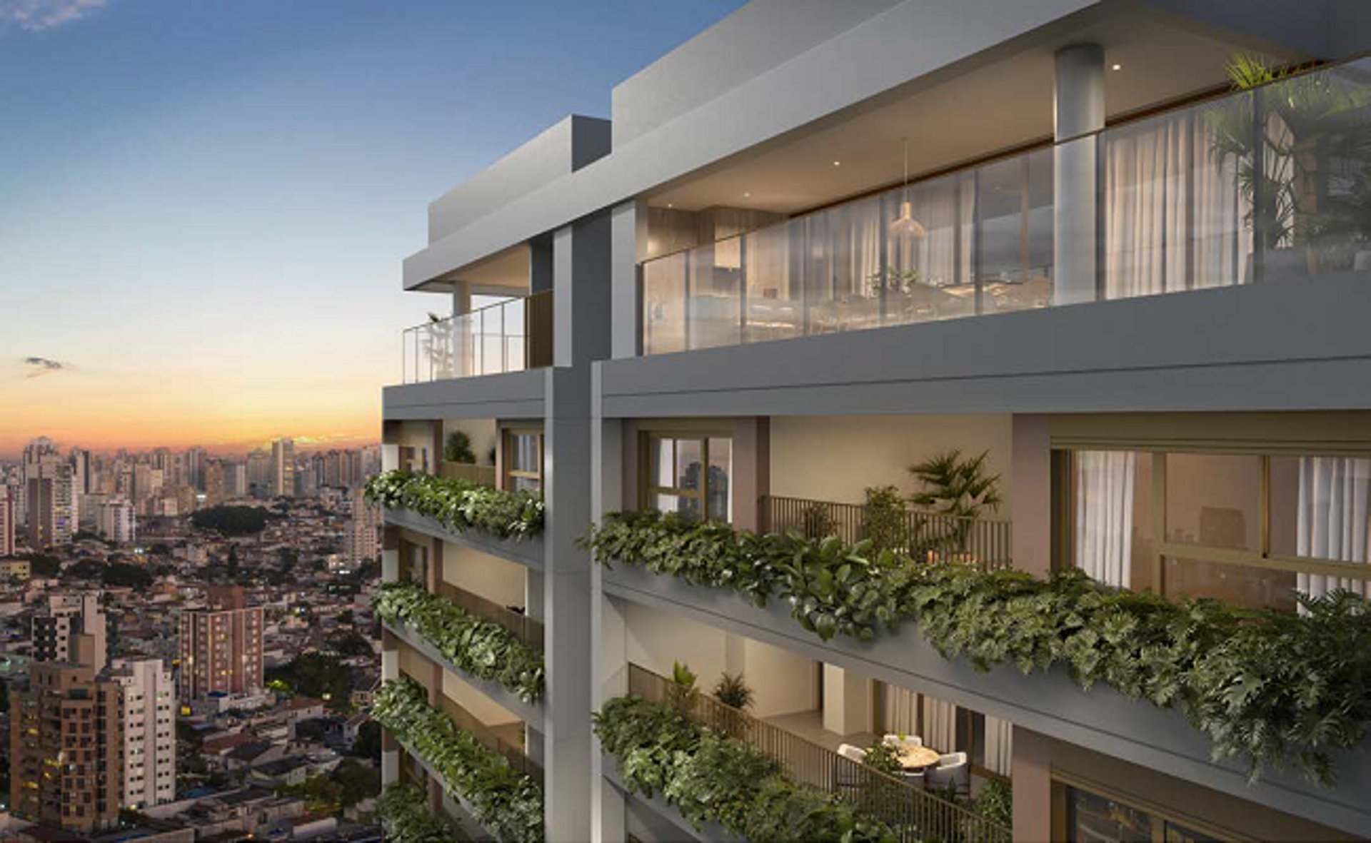 an abstract photo of a curved building with a blue sky in the background