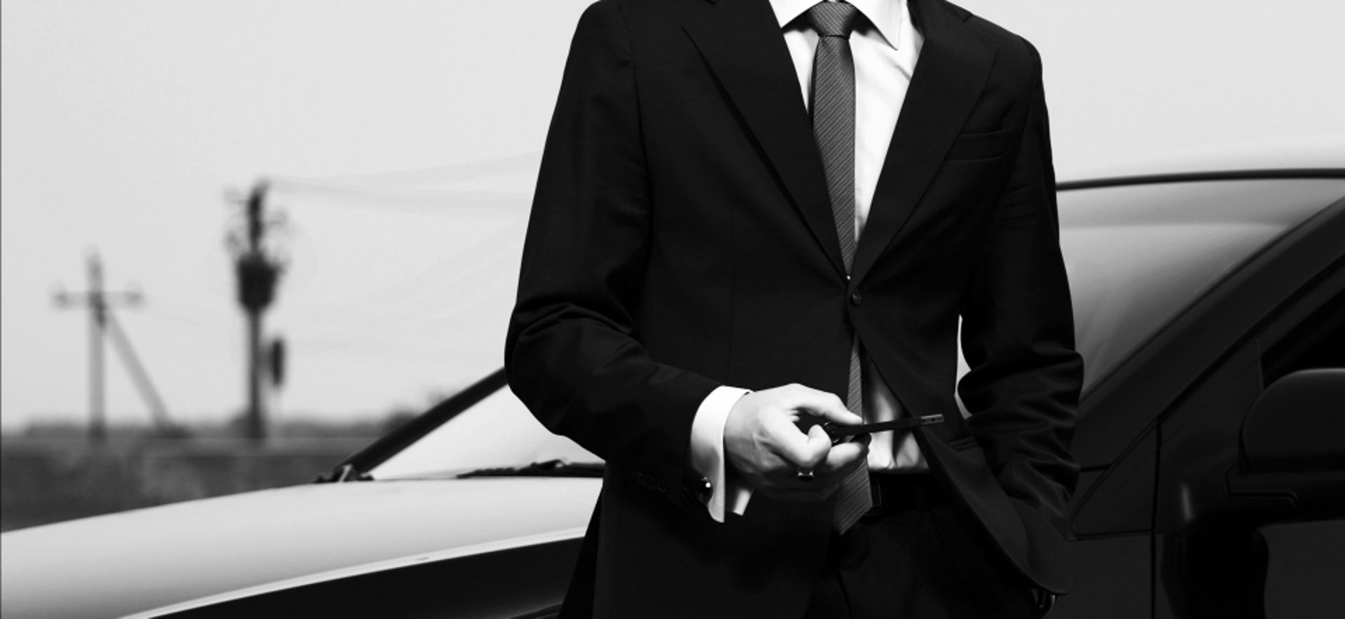 Chauffeur élégant