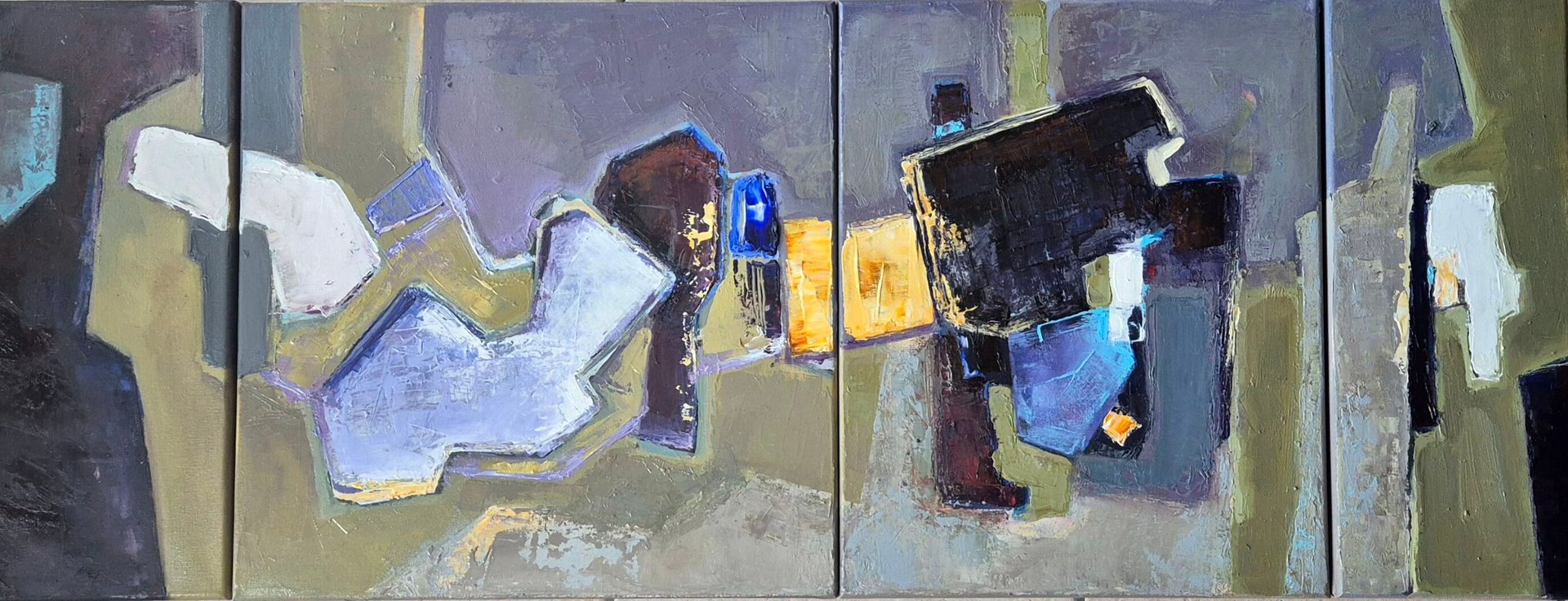 black blue and yellow textile