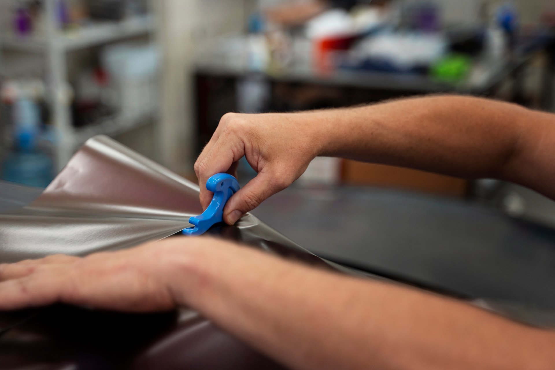 Custom Wrap being applied