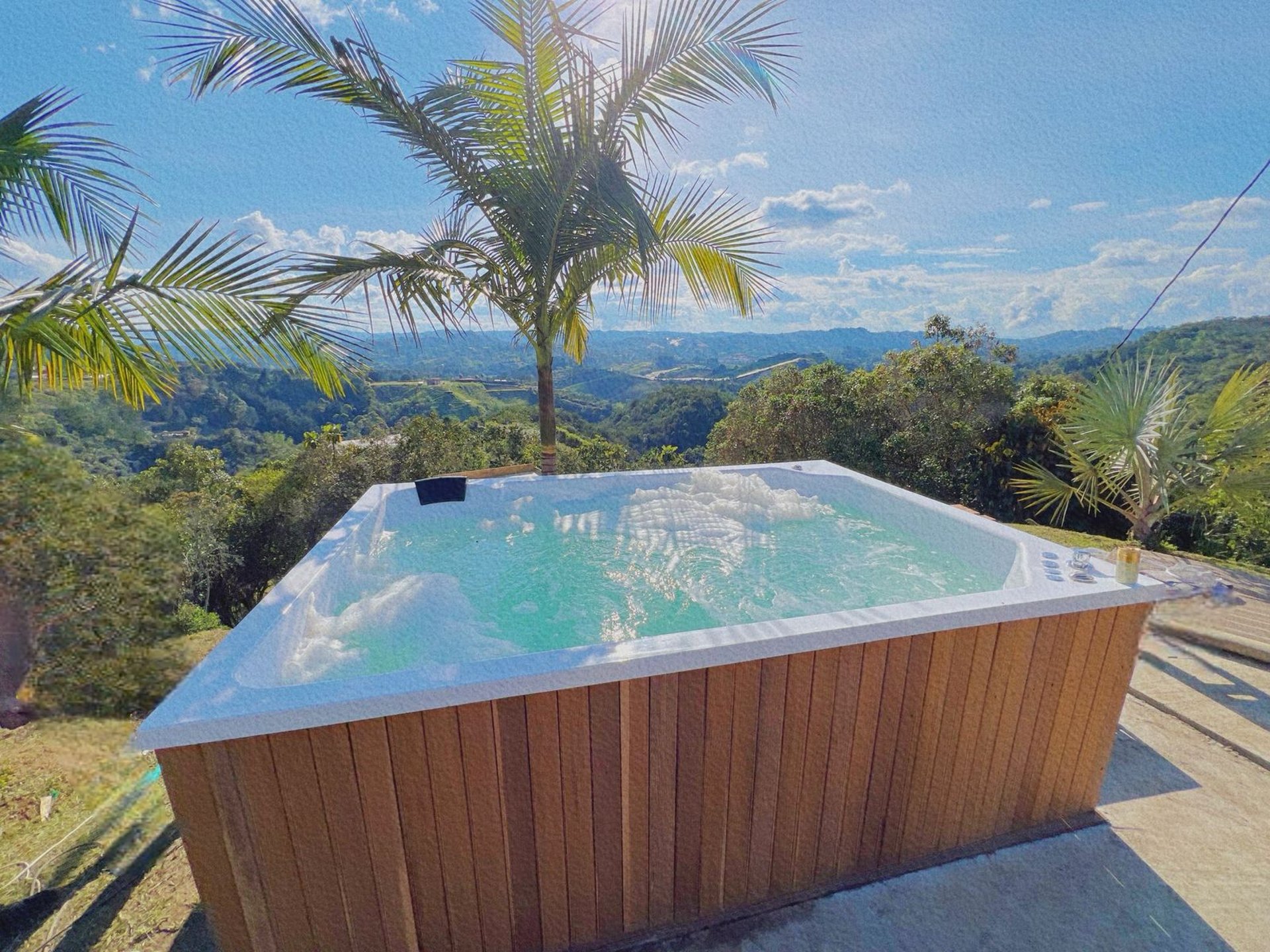 blue and white heart shaped decor