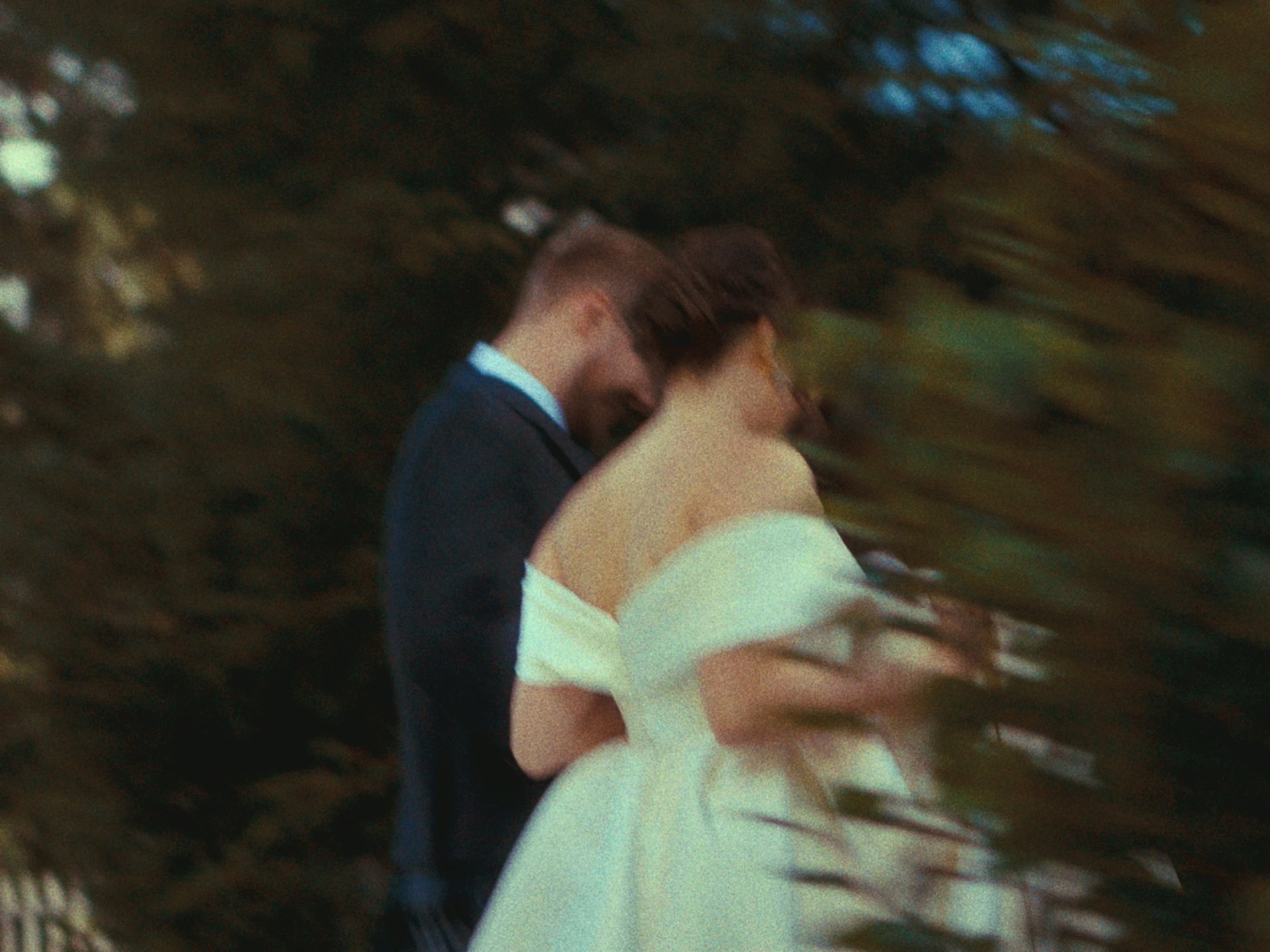 woman standing behind the door