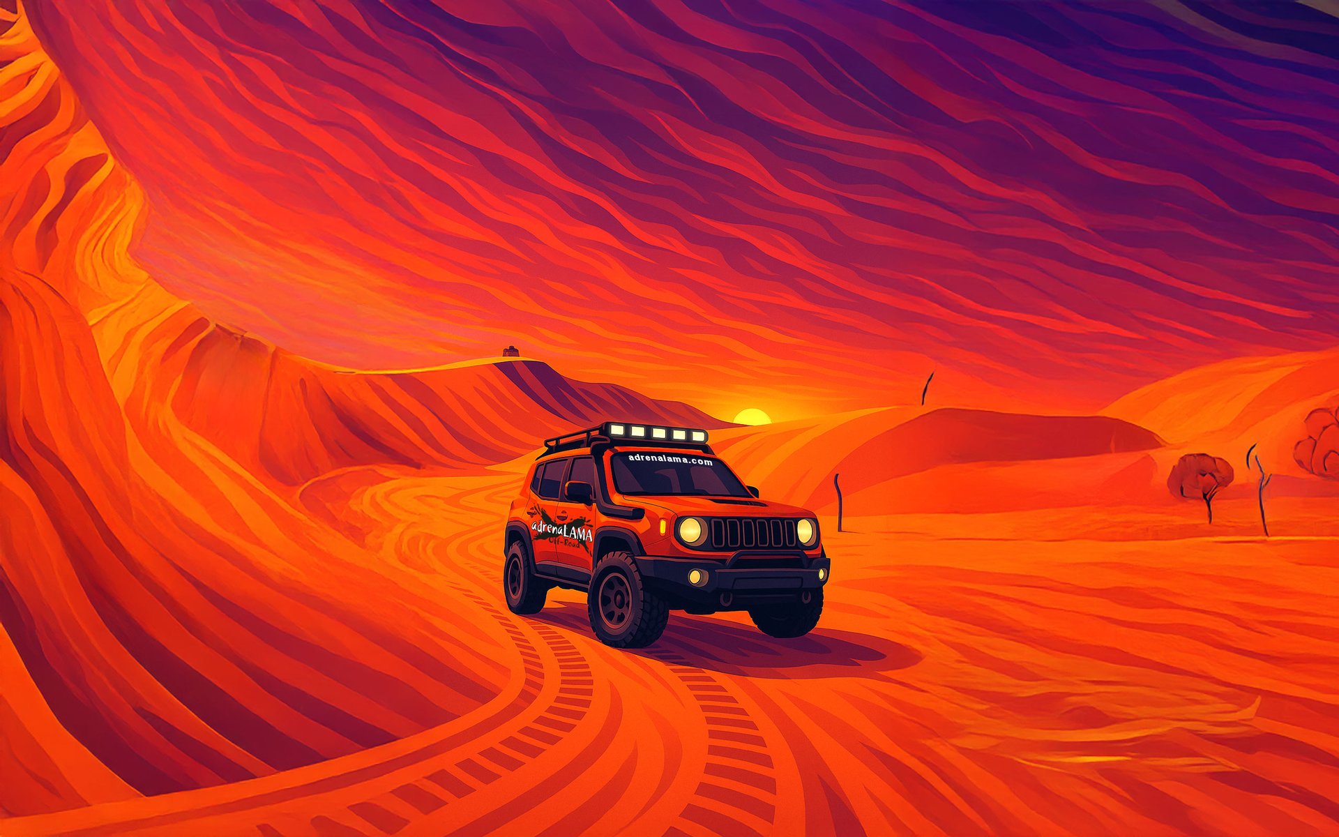 Jeep Renegade do Adrenalama - Adrenegade 4x4