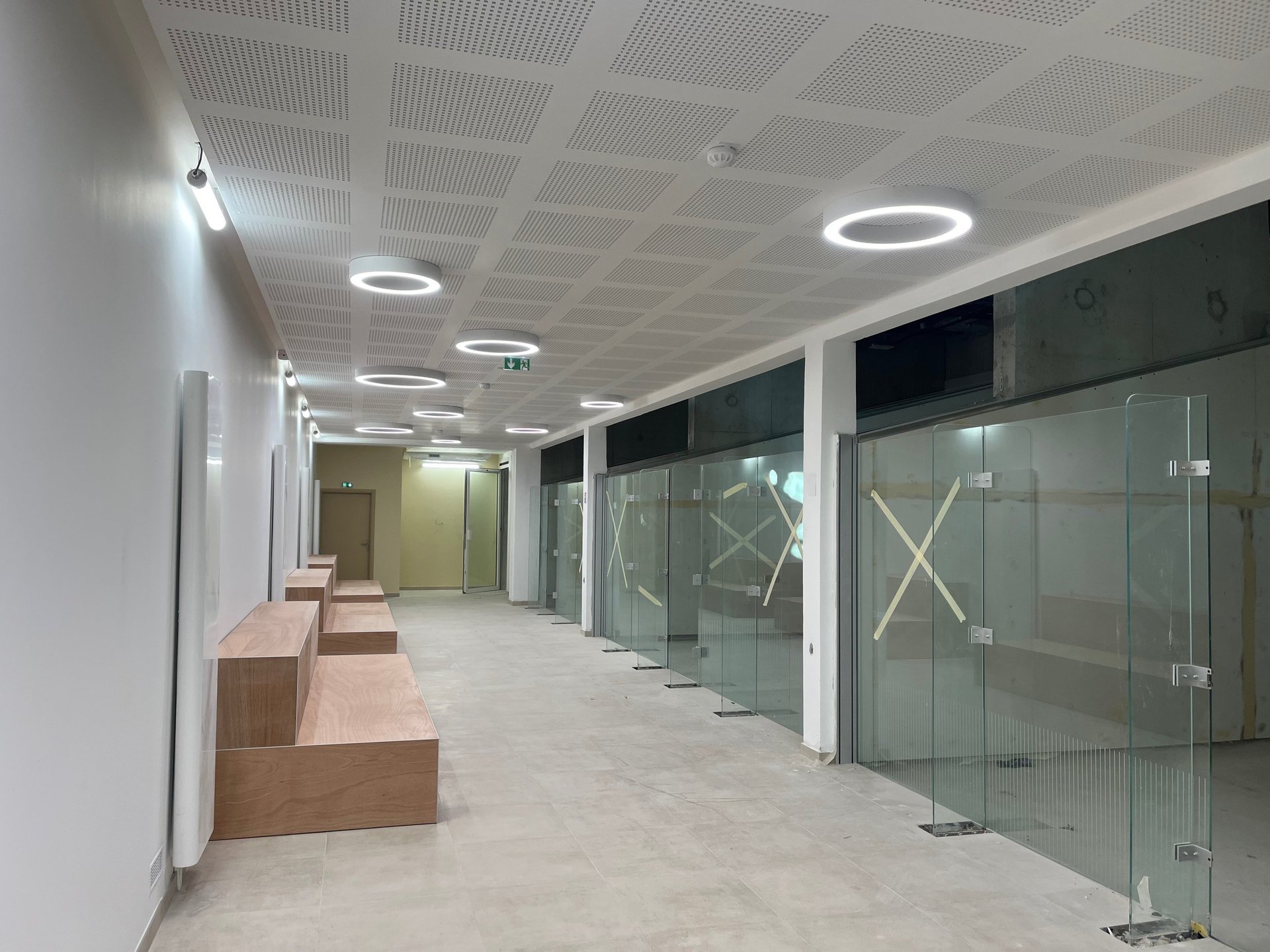 black blue and yellow textile