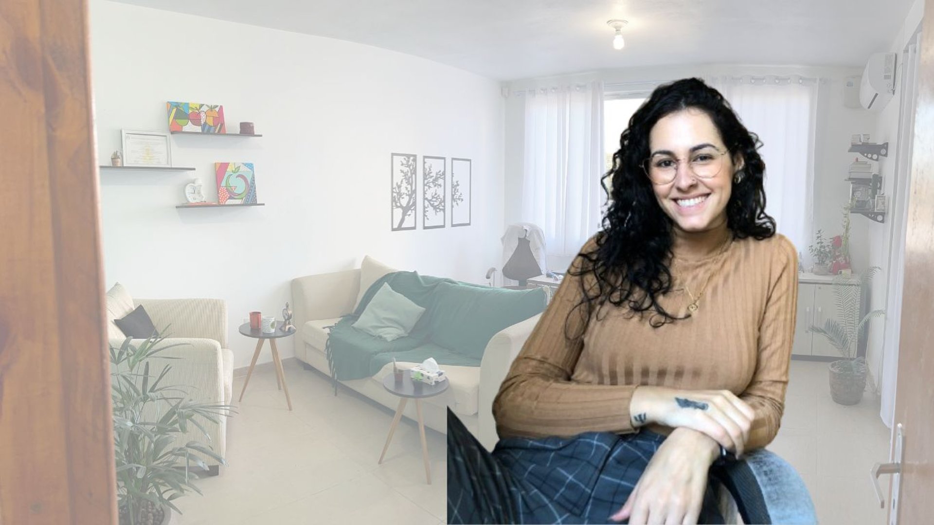 black and brown leather padded tub sofa