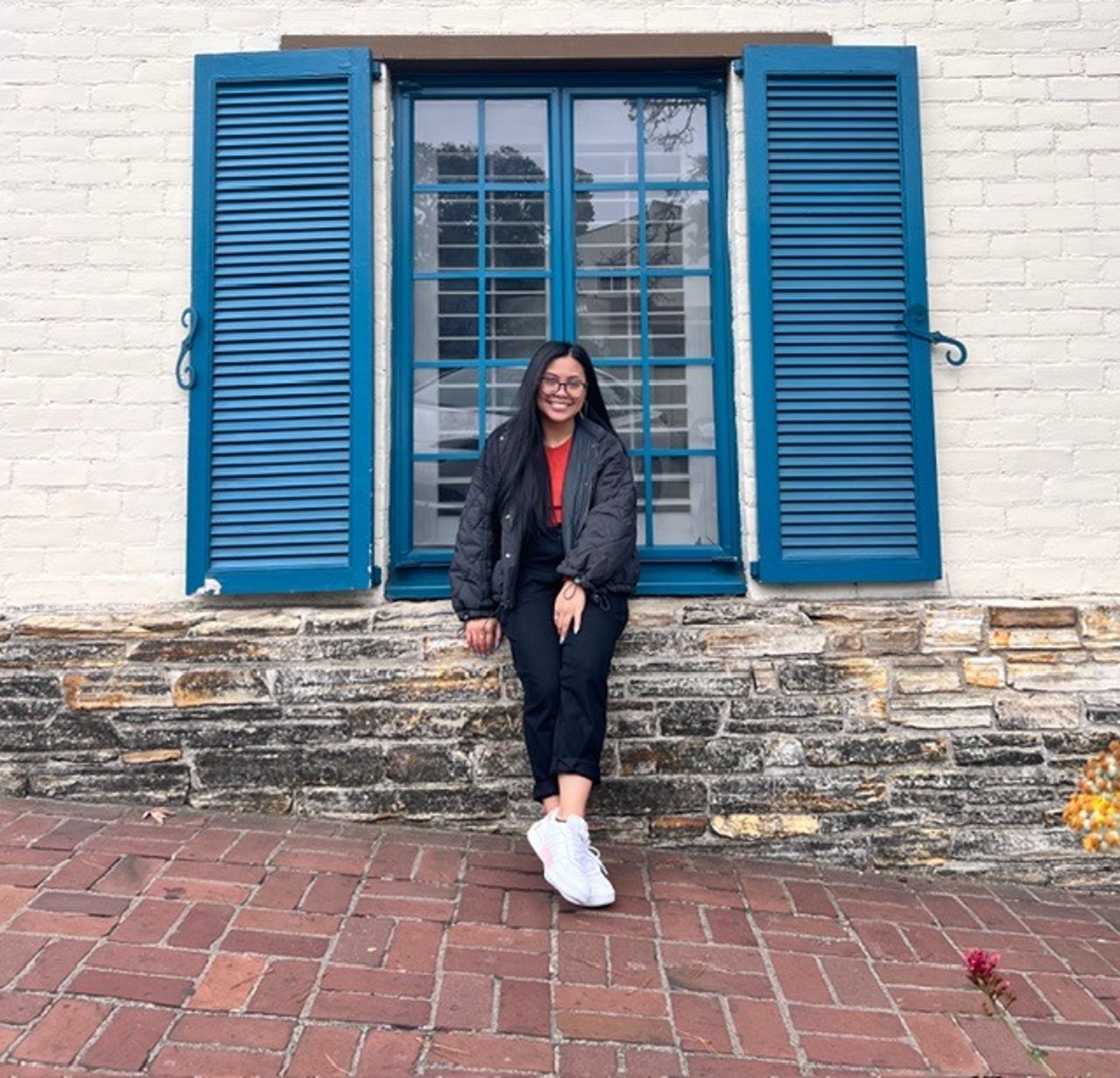 a blurry image of a rainbow colored background