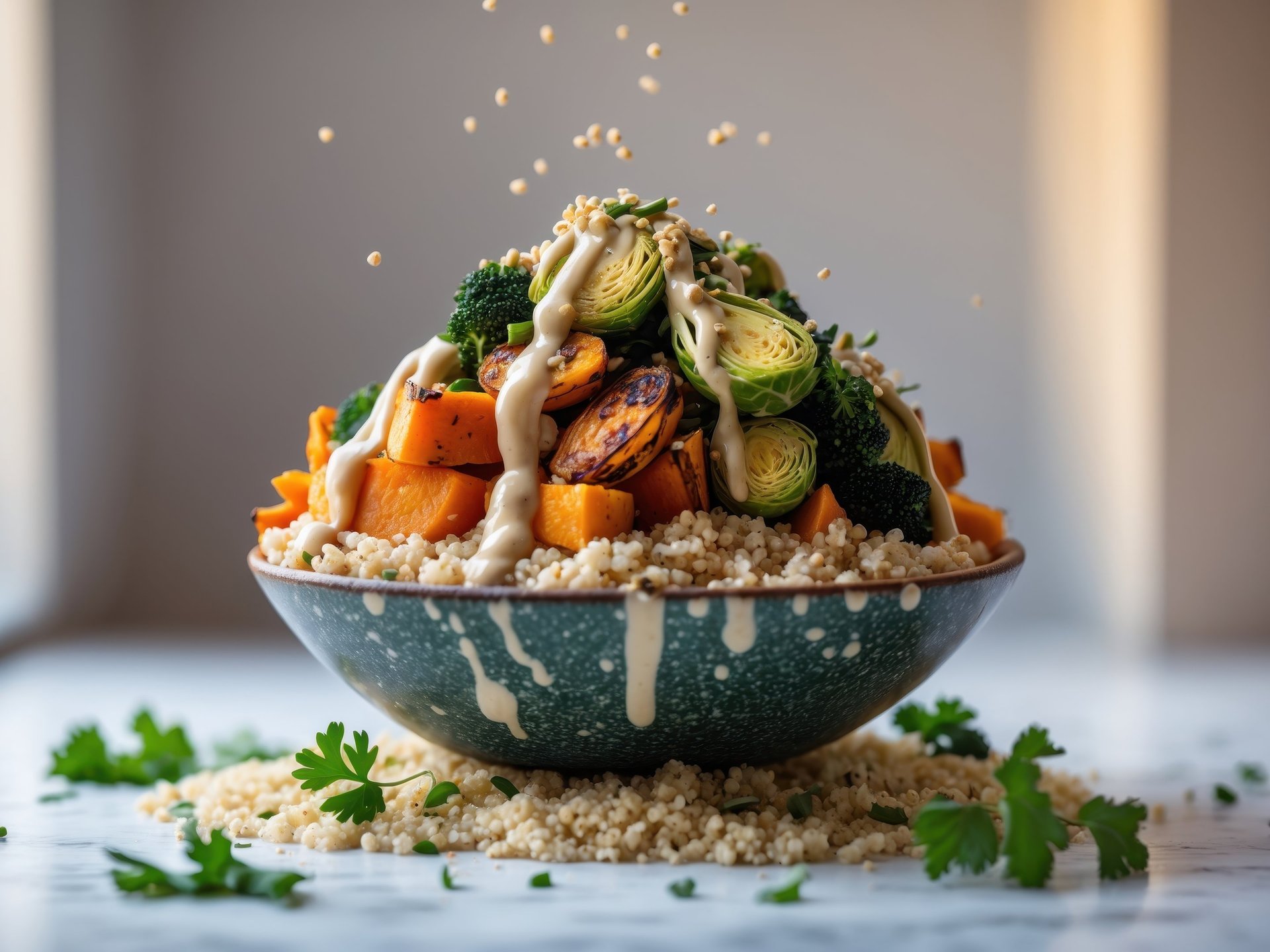 sliced fruit and vegetables