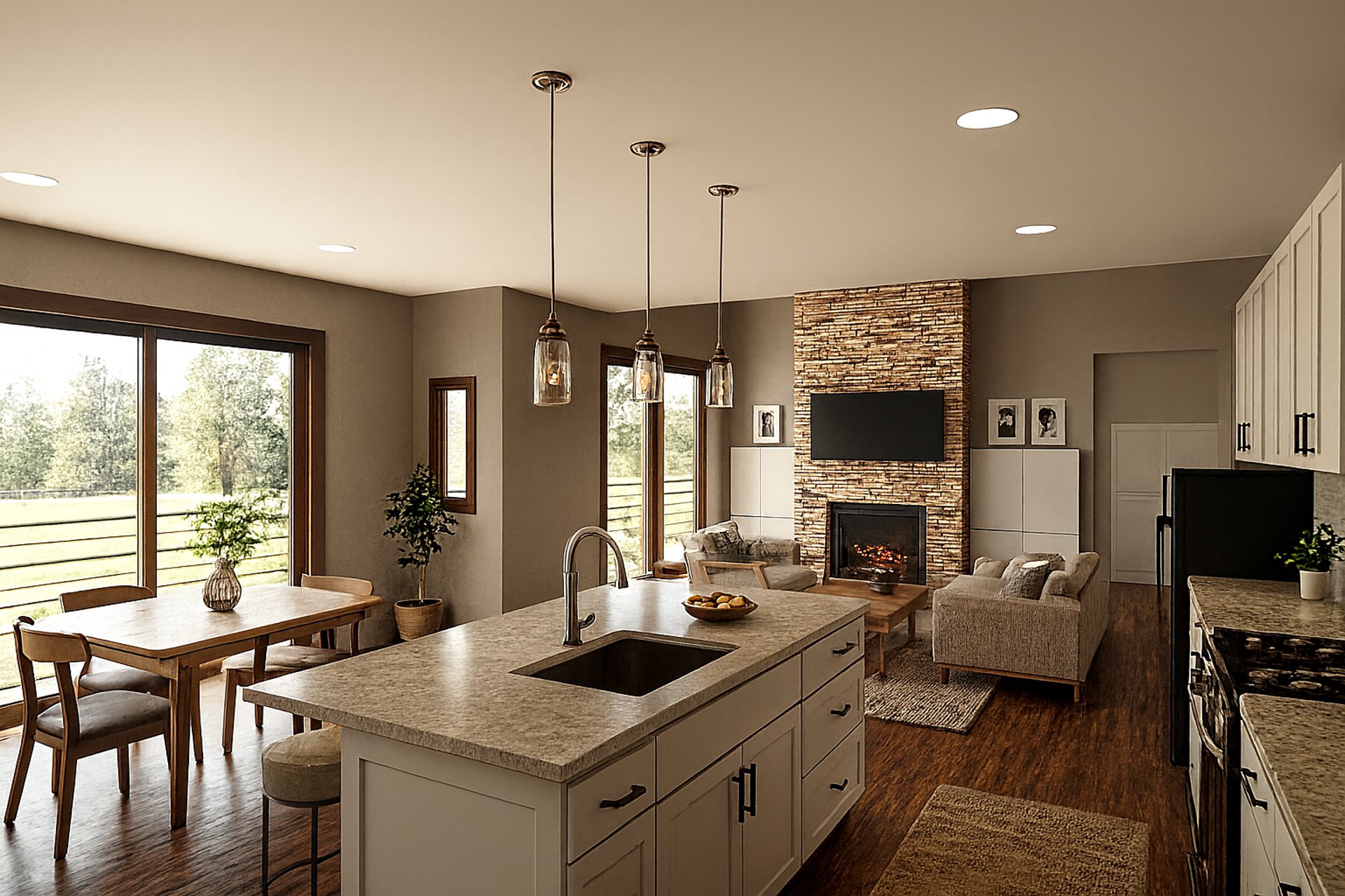 an abstract photo of a curved building with a blue sky in the background