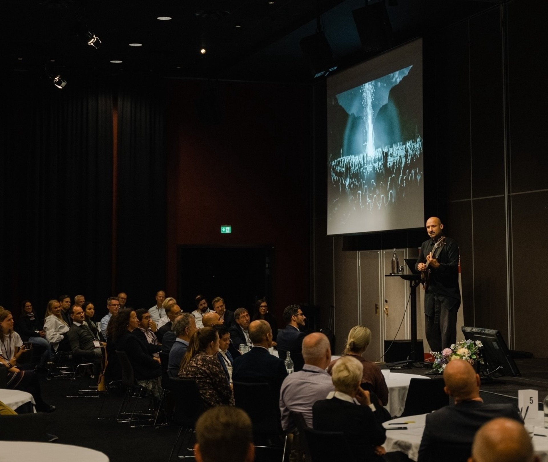 blue and white smoke illustration