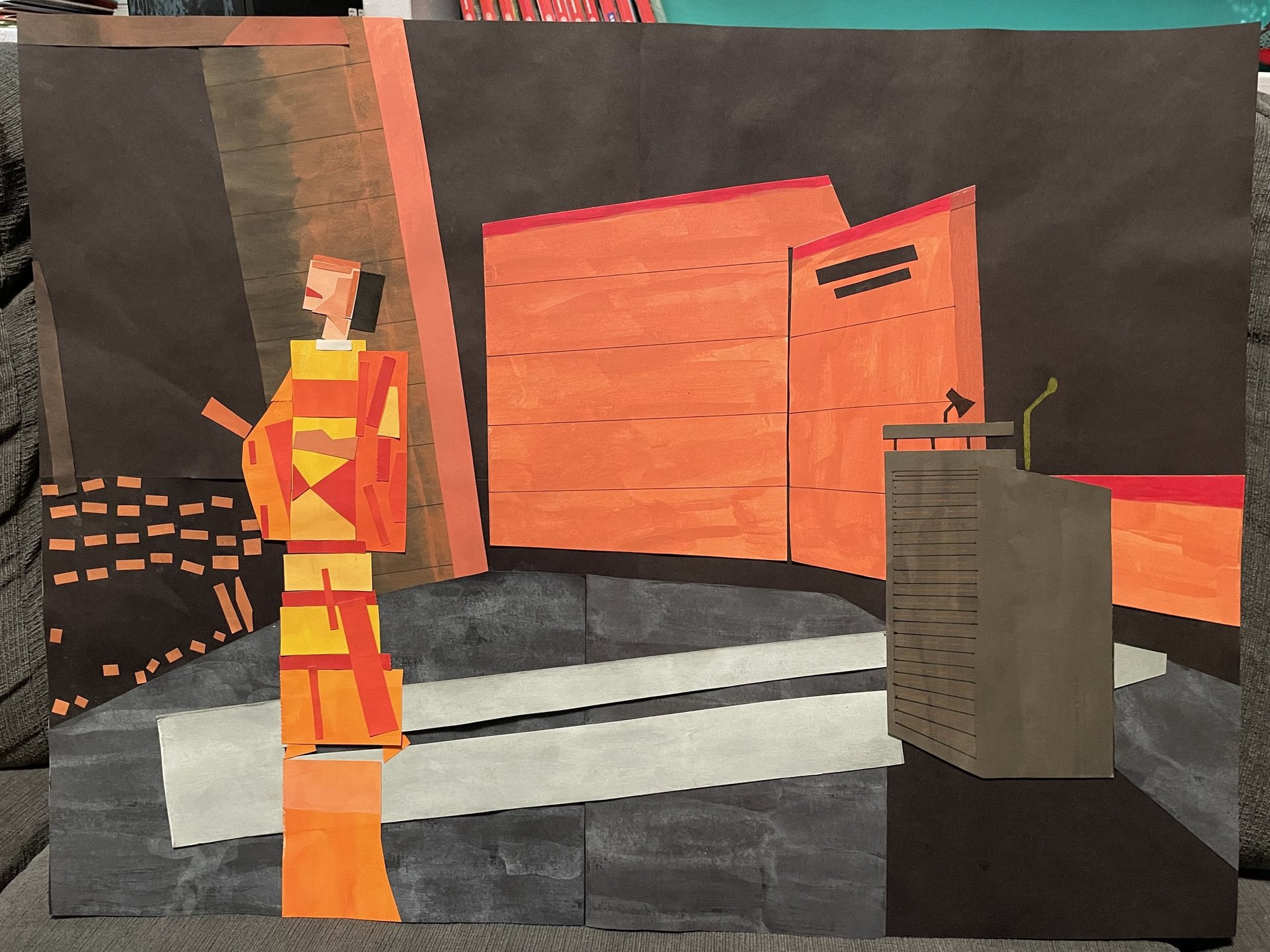 gray computer monitor