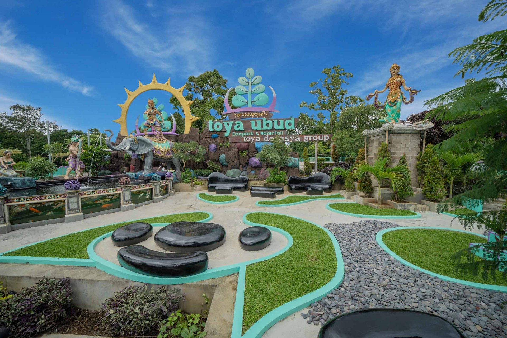 black blue and yellow textile