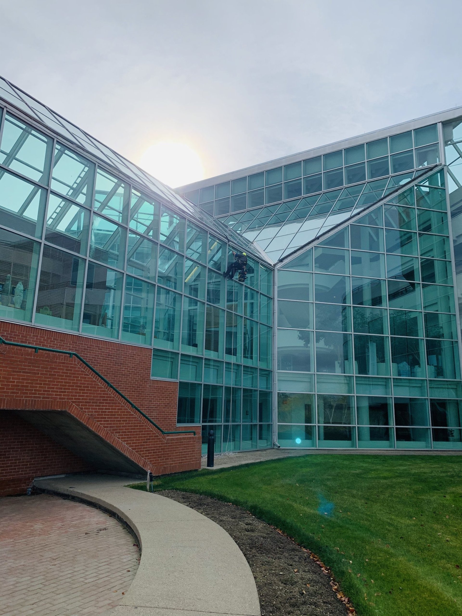 black and brown leather padded tub sofa
