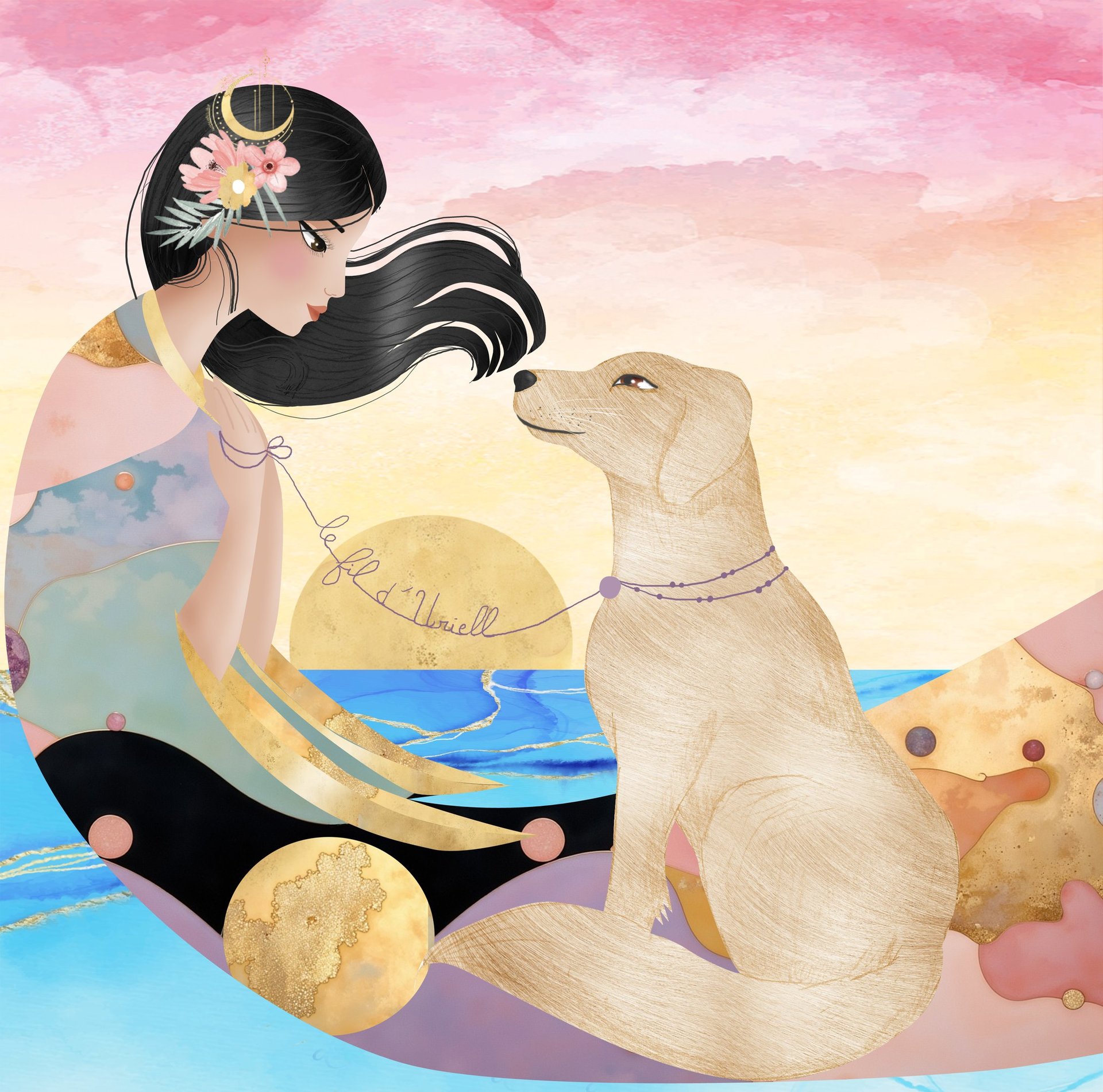 woman wearing yellow long-sleeved dress under white clouds and blue sky during daytime