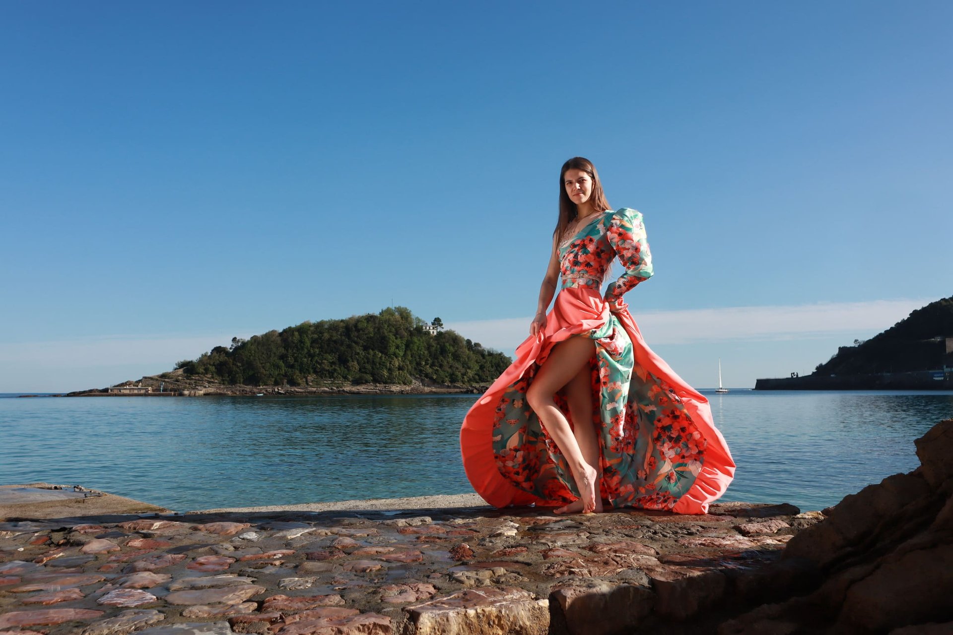 water falls in the forest