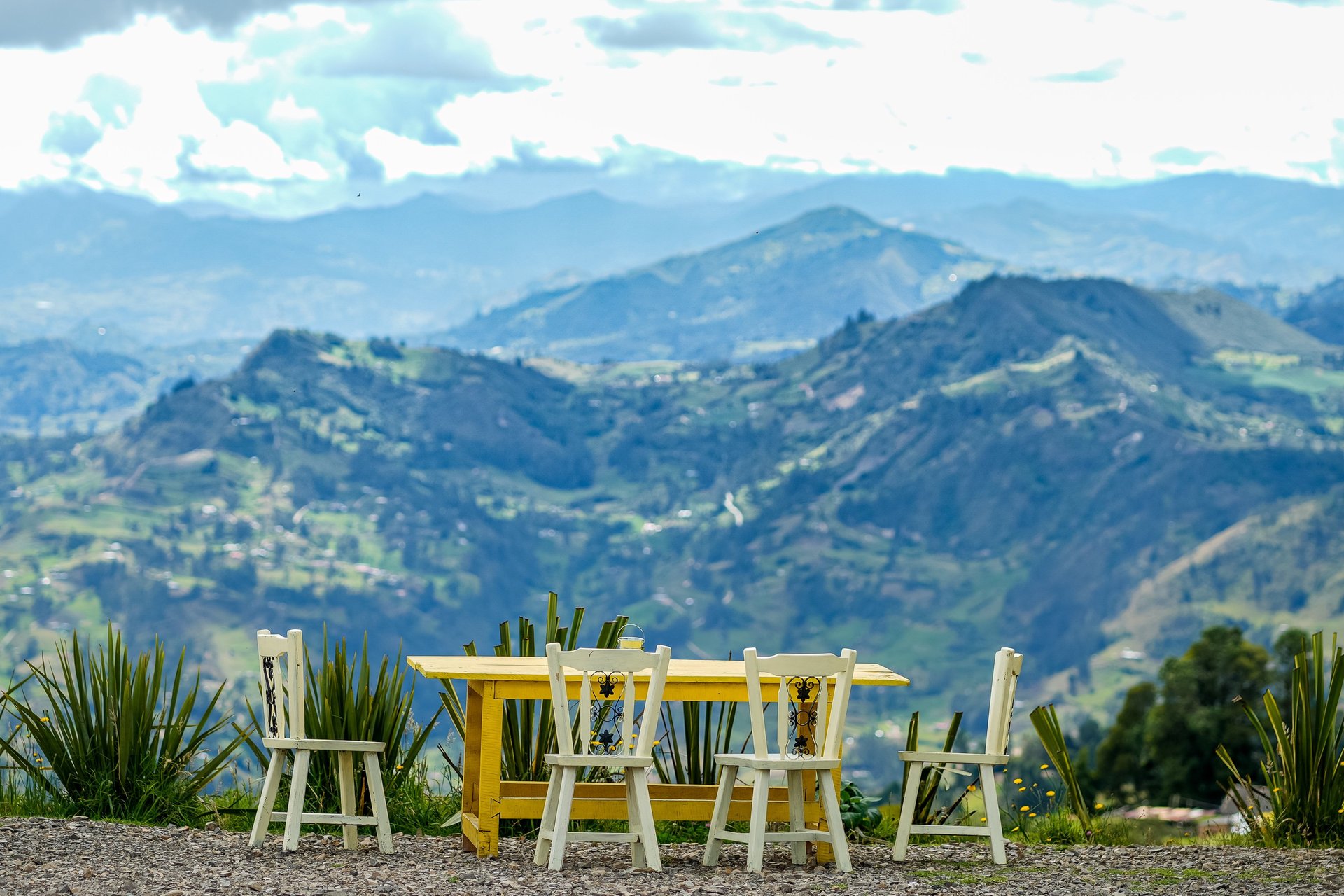 Café León Qi vista Boyacá