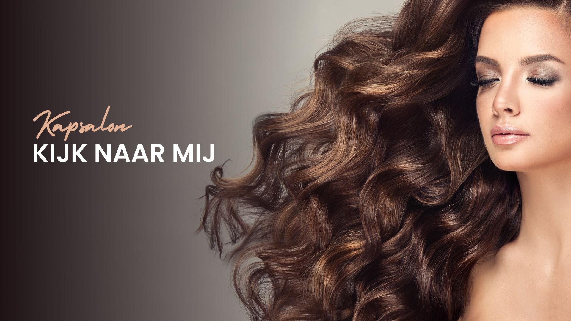 purple haired woman in black top leaning on wall