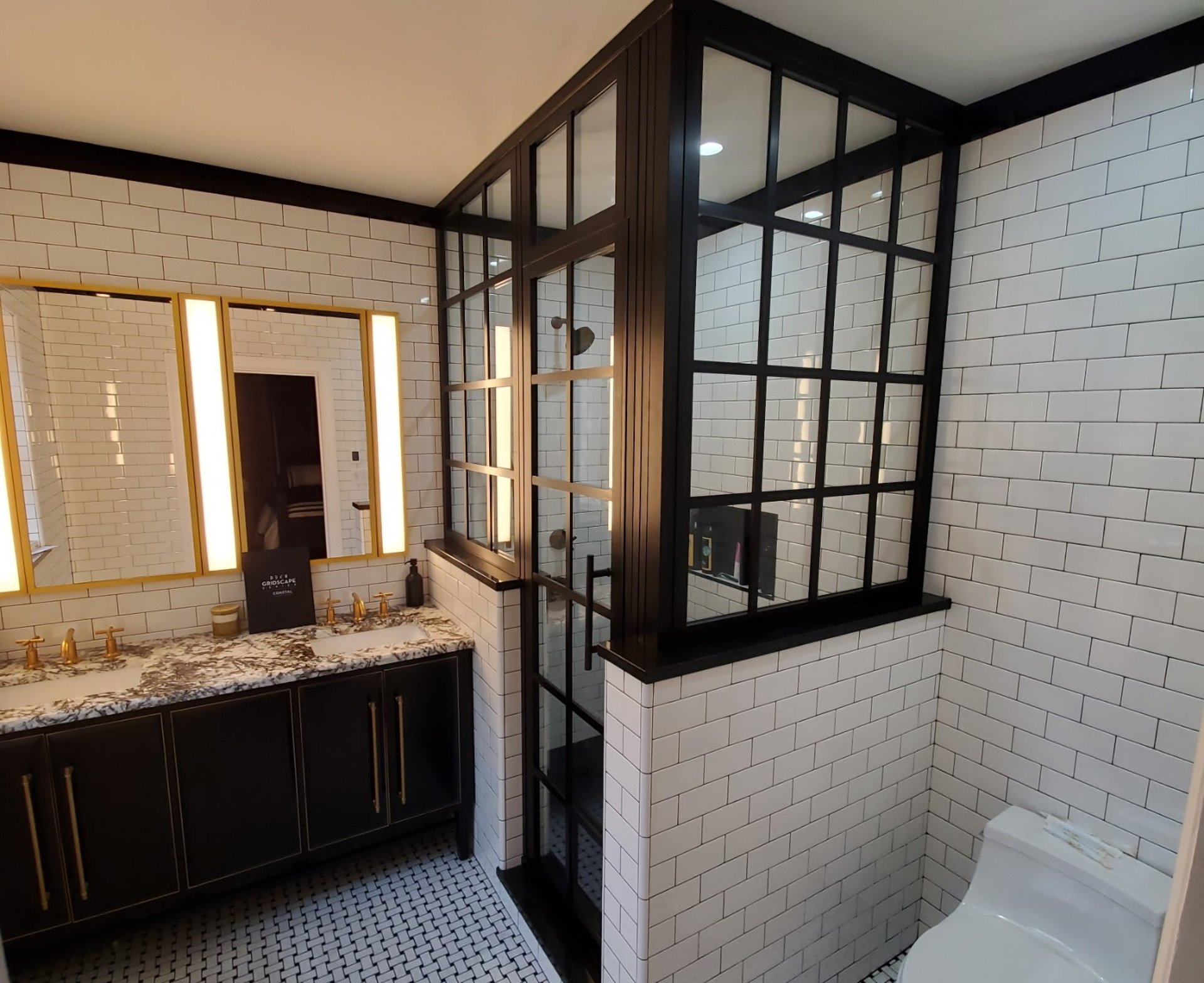 person using black laptop computer