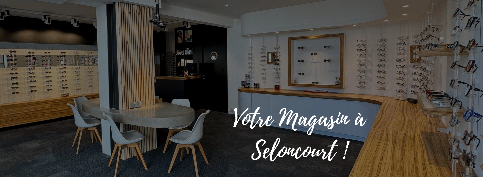 Vue du magasin Iris Optique à Seloncourt