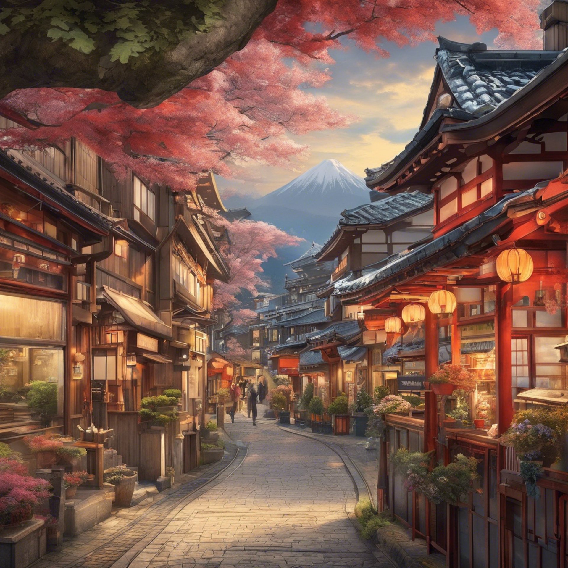 white sakura tree