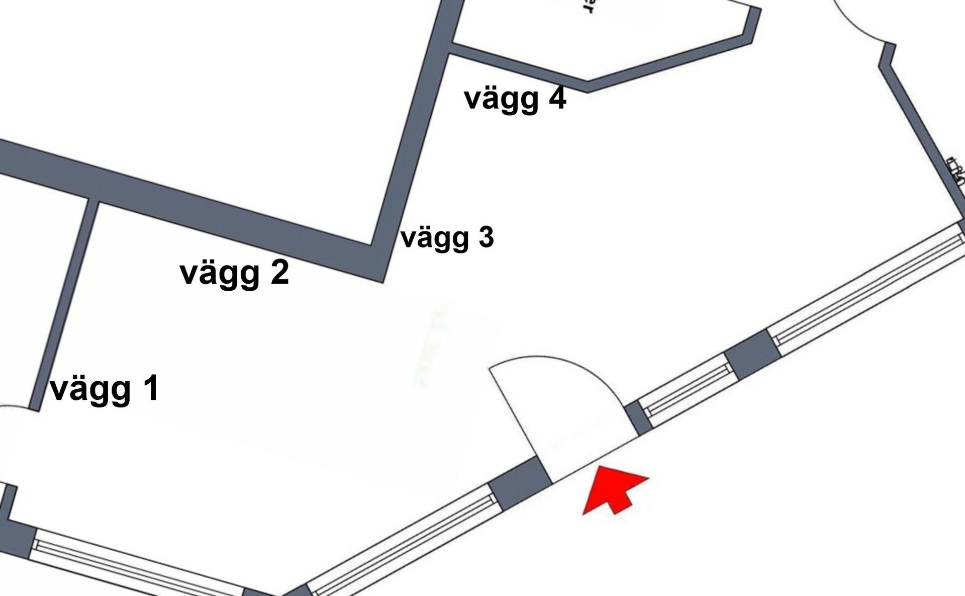 an abstract photo of a curved building with a blue sky in the background