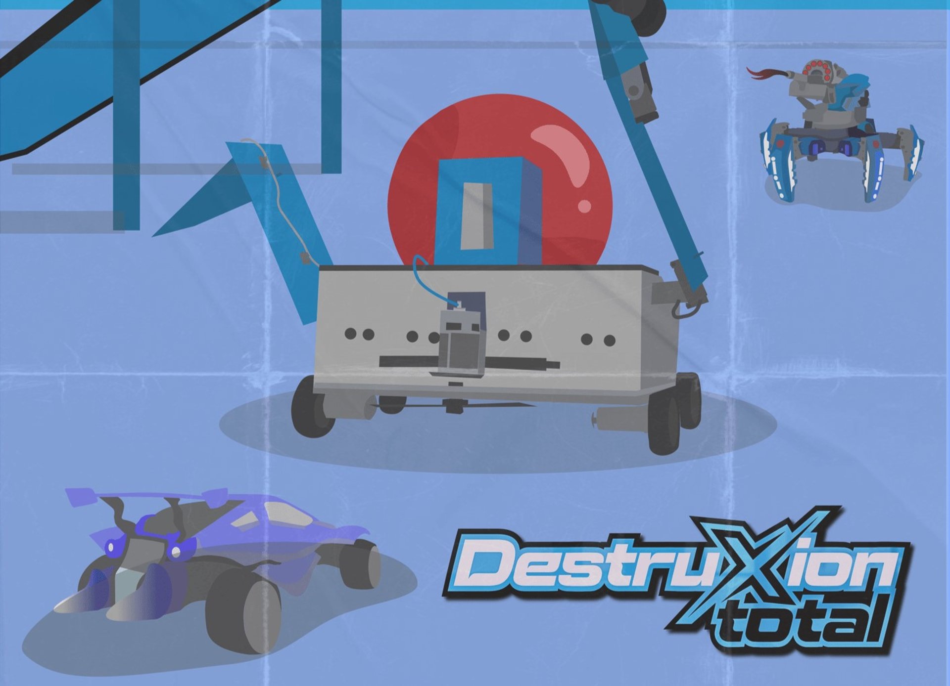 an abstract photo of a curved building with a blue sky in the background