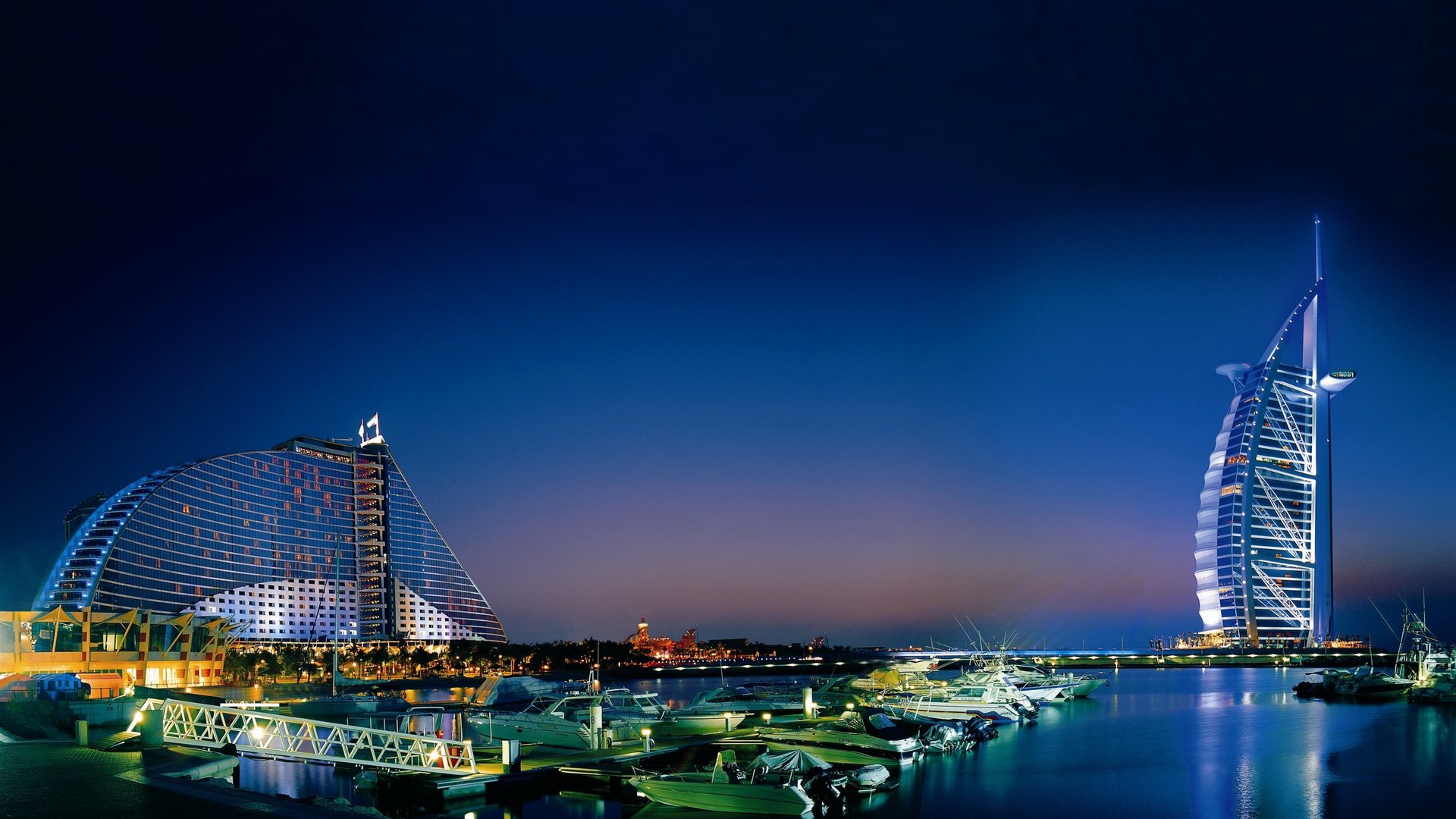an aerial view of the burj al arab in the middle of the ocean