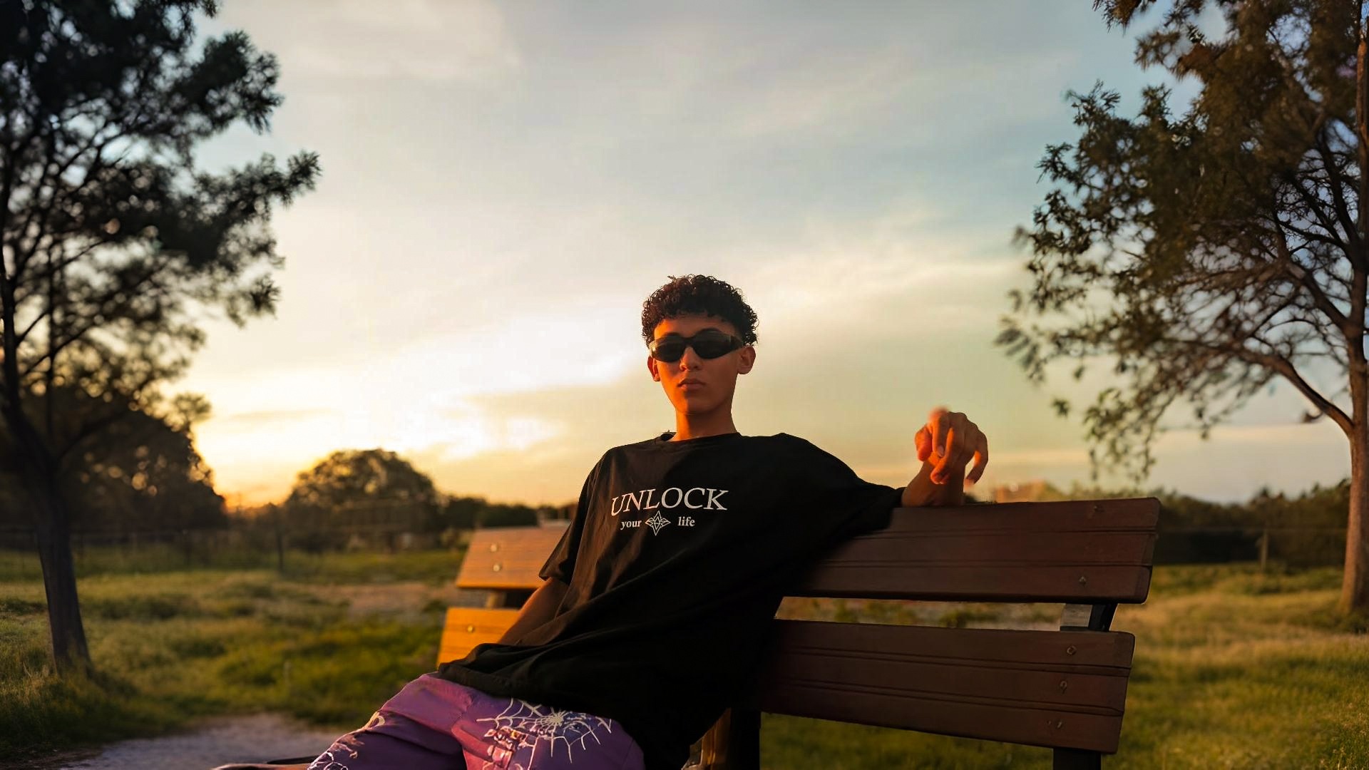 black blue and yellow textile