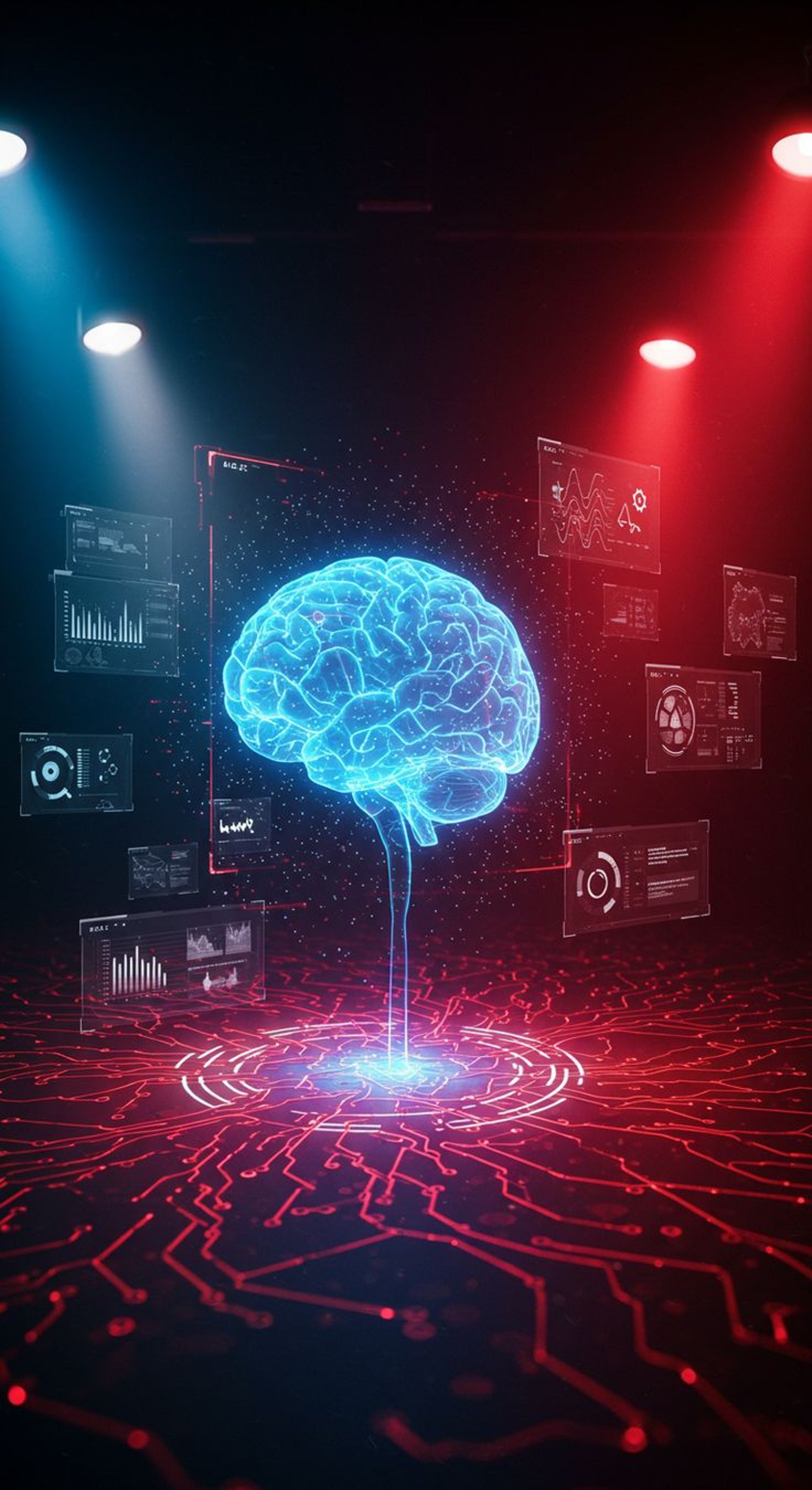 blue and white smoke illustration