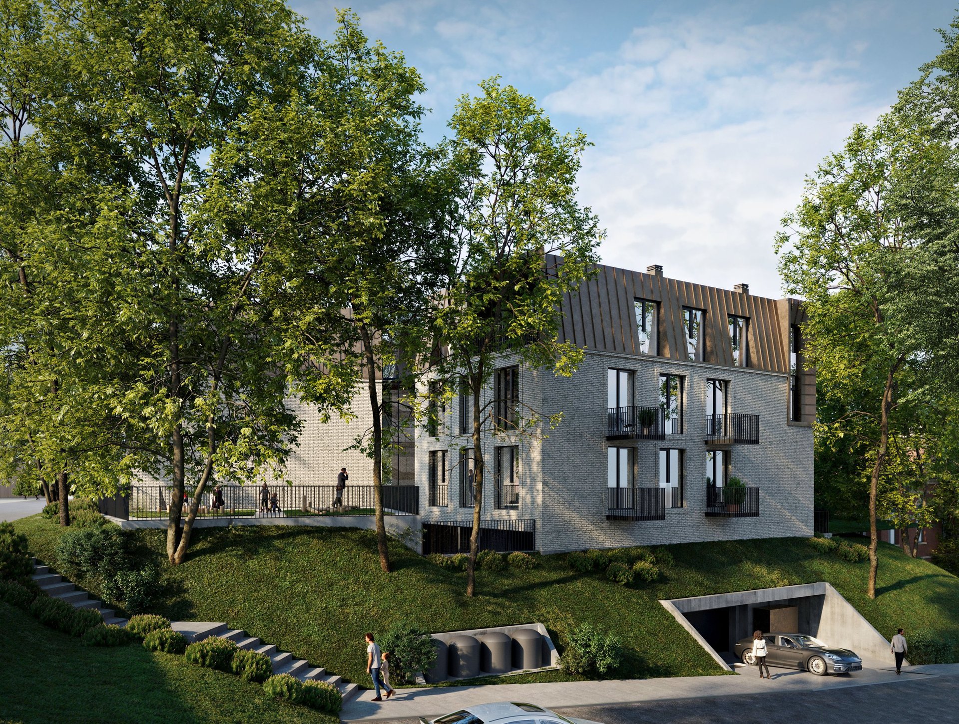 a close up of a black and brown abstract painting