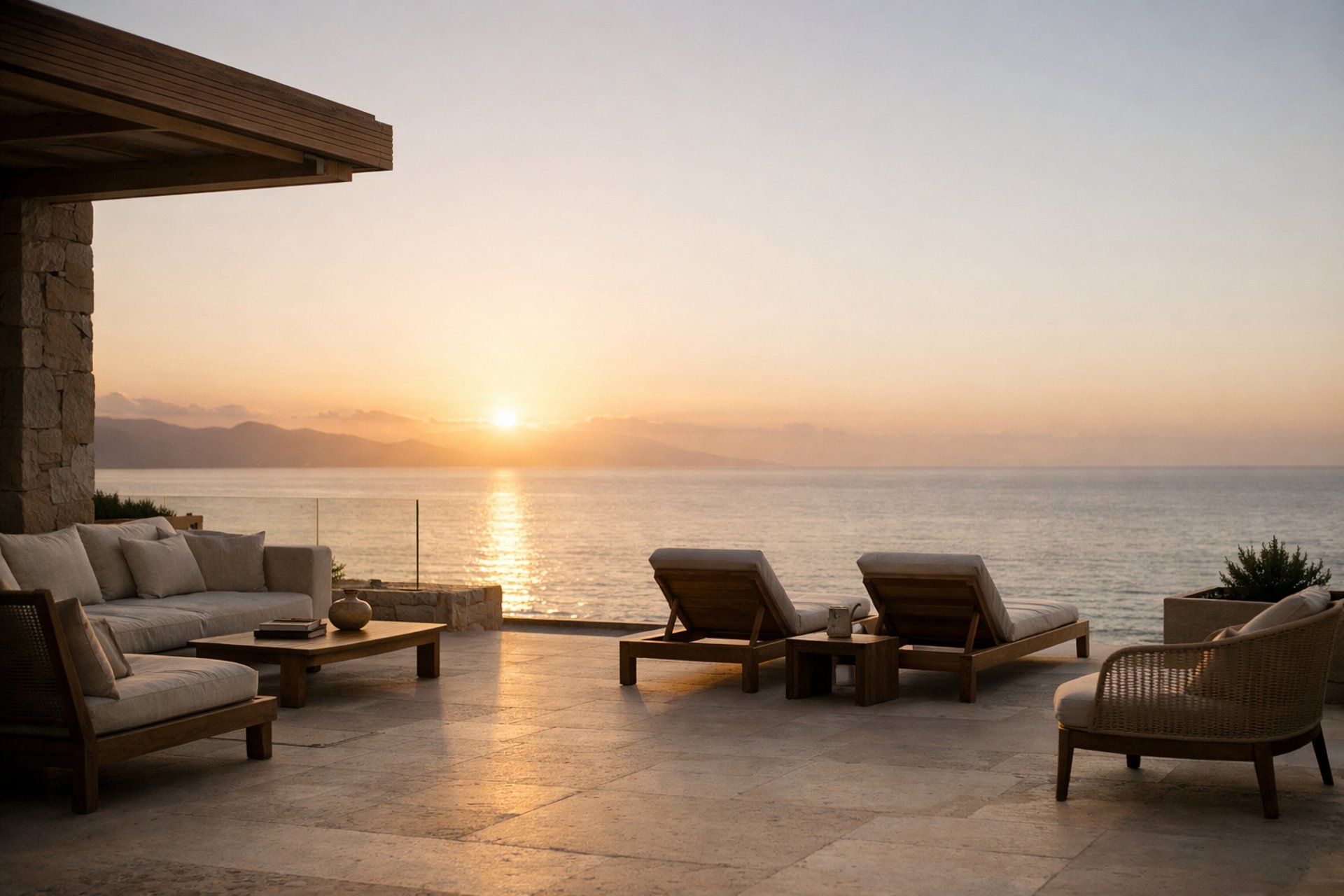 estimation valeur hotel luxe terrasse vue mer