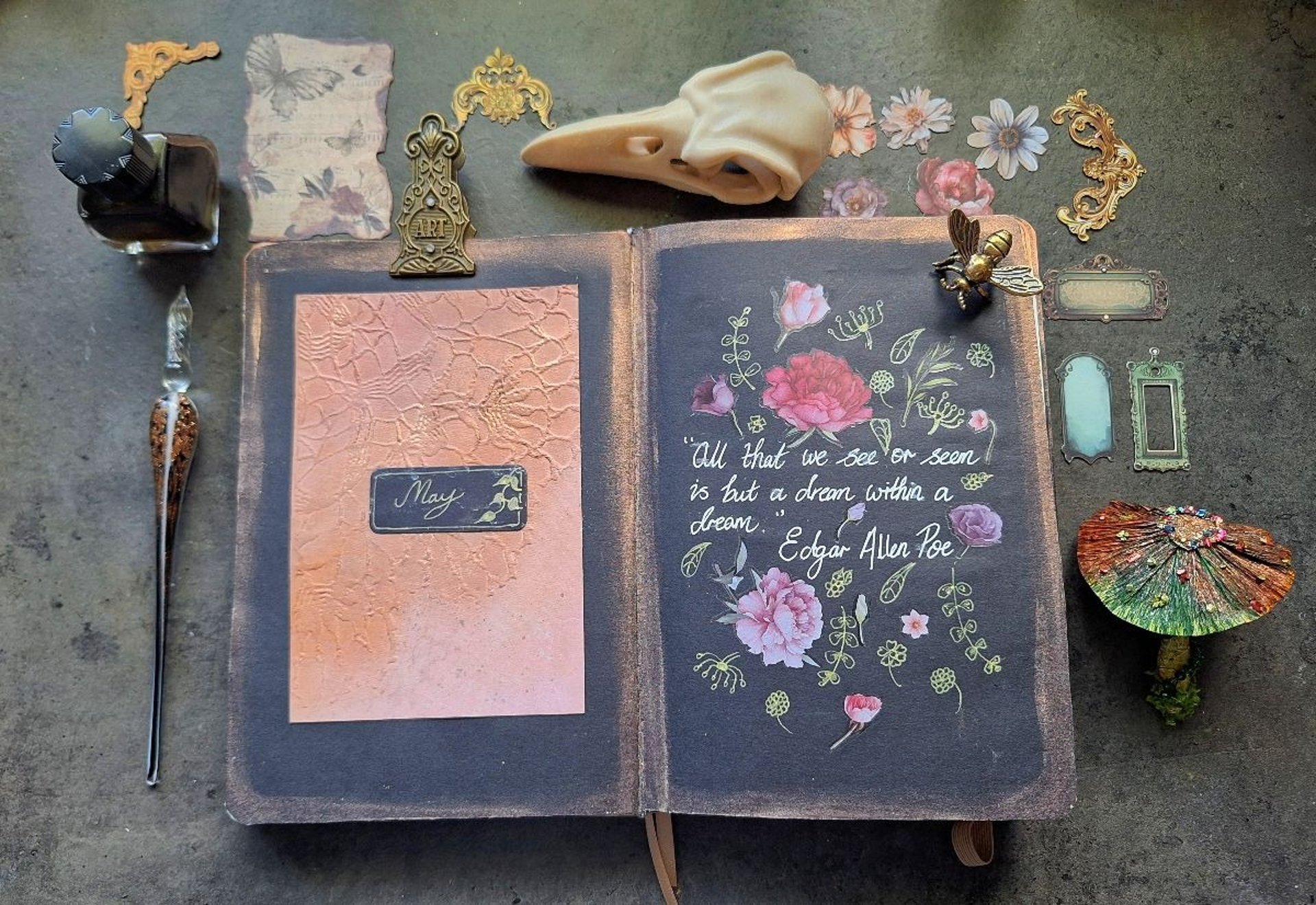 an abstract photo of a curved building with a blue sky in the background