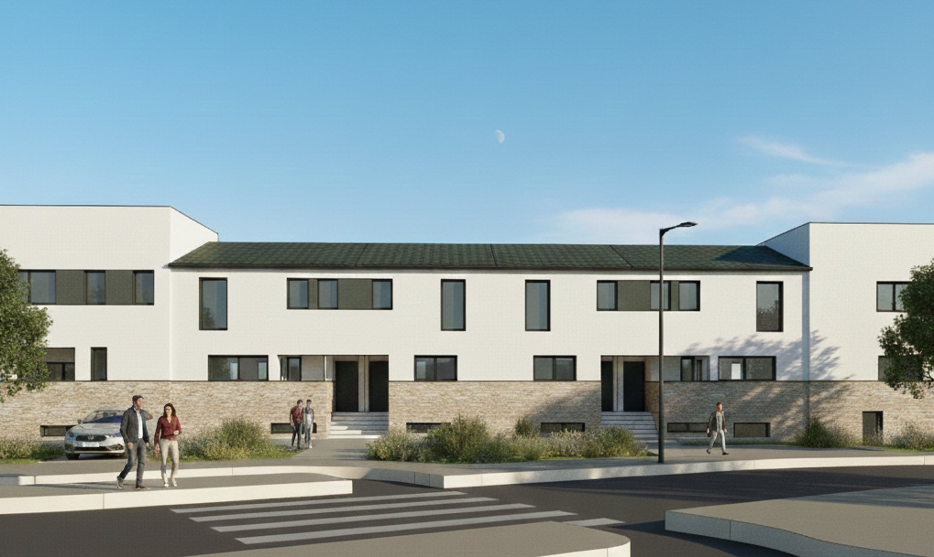Fachada proyecto residencial en Valladolid de Propeis