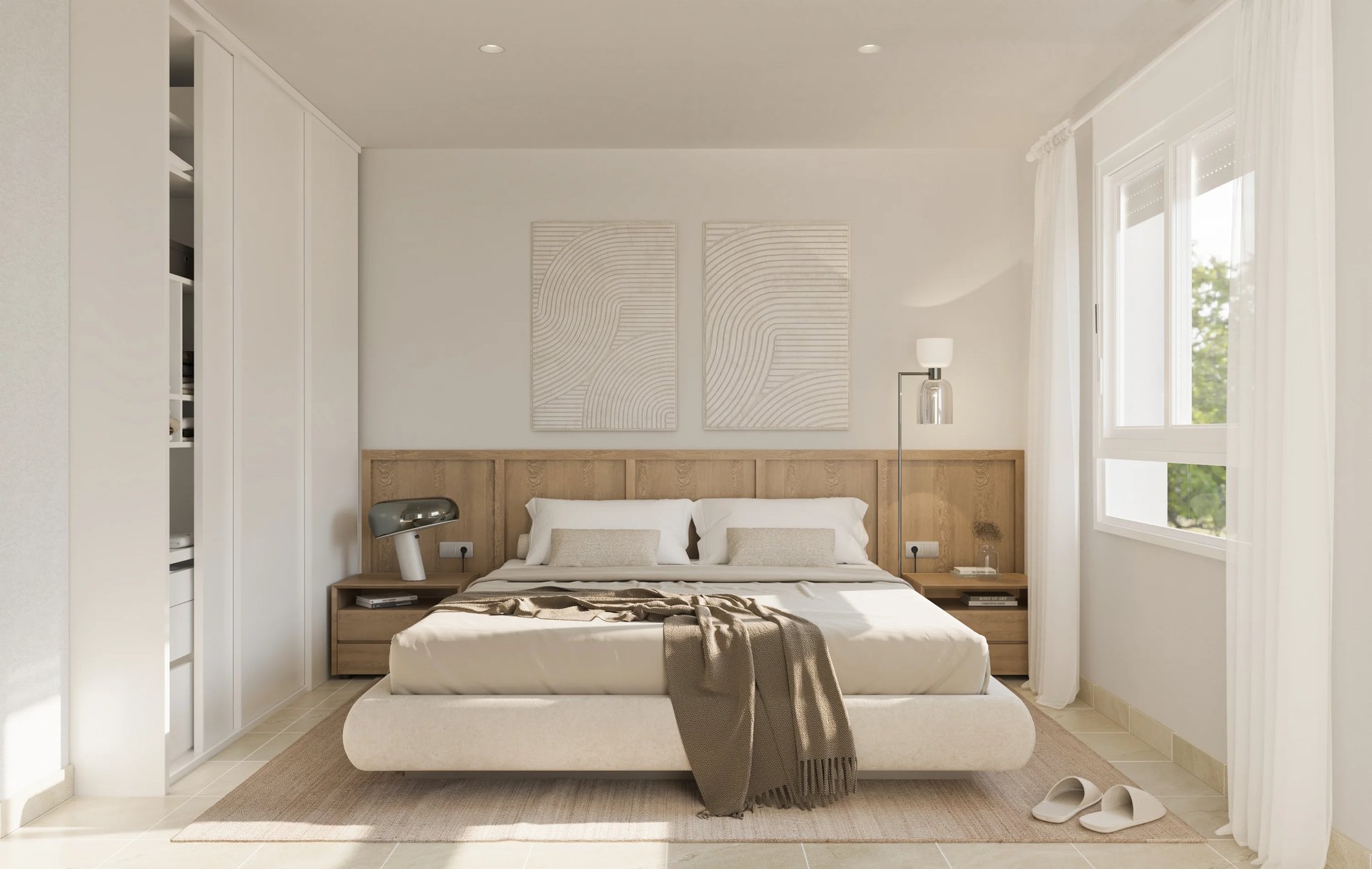 black and white bed linen