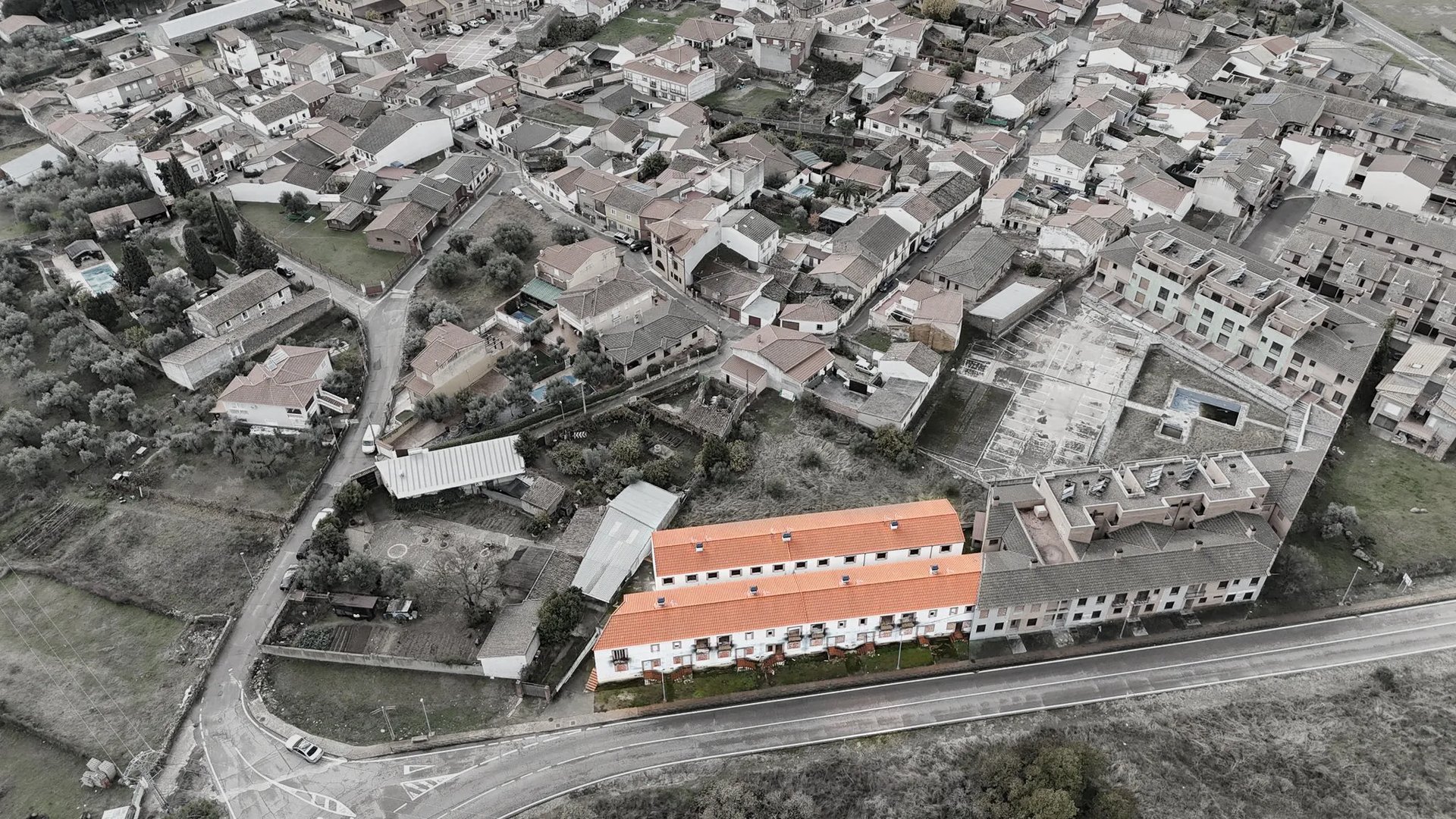 Vista aérea proyecto Propeis en Badajoz