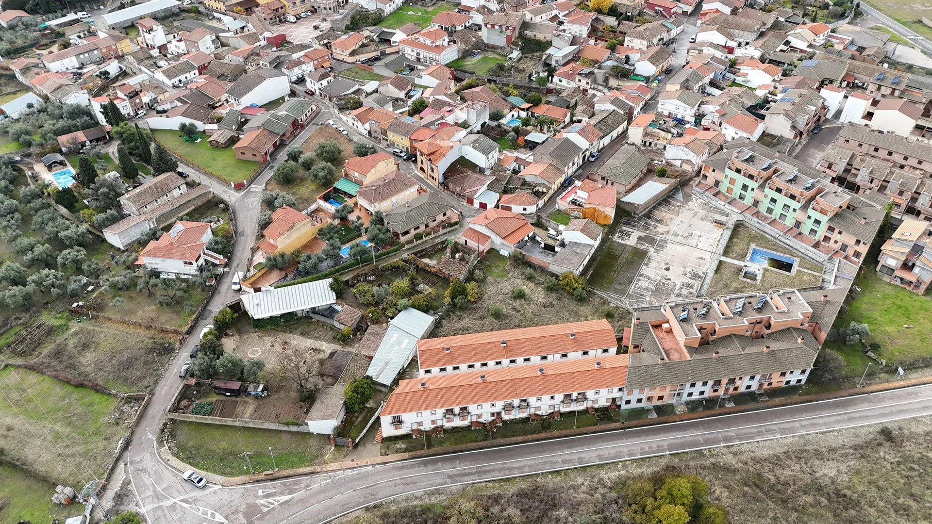 Vista aérea proyecto Propeis en Badajoz