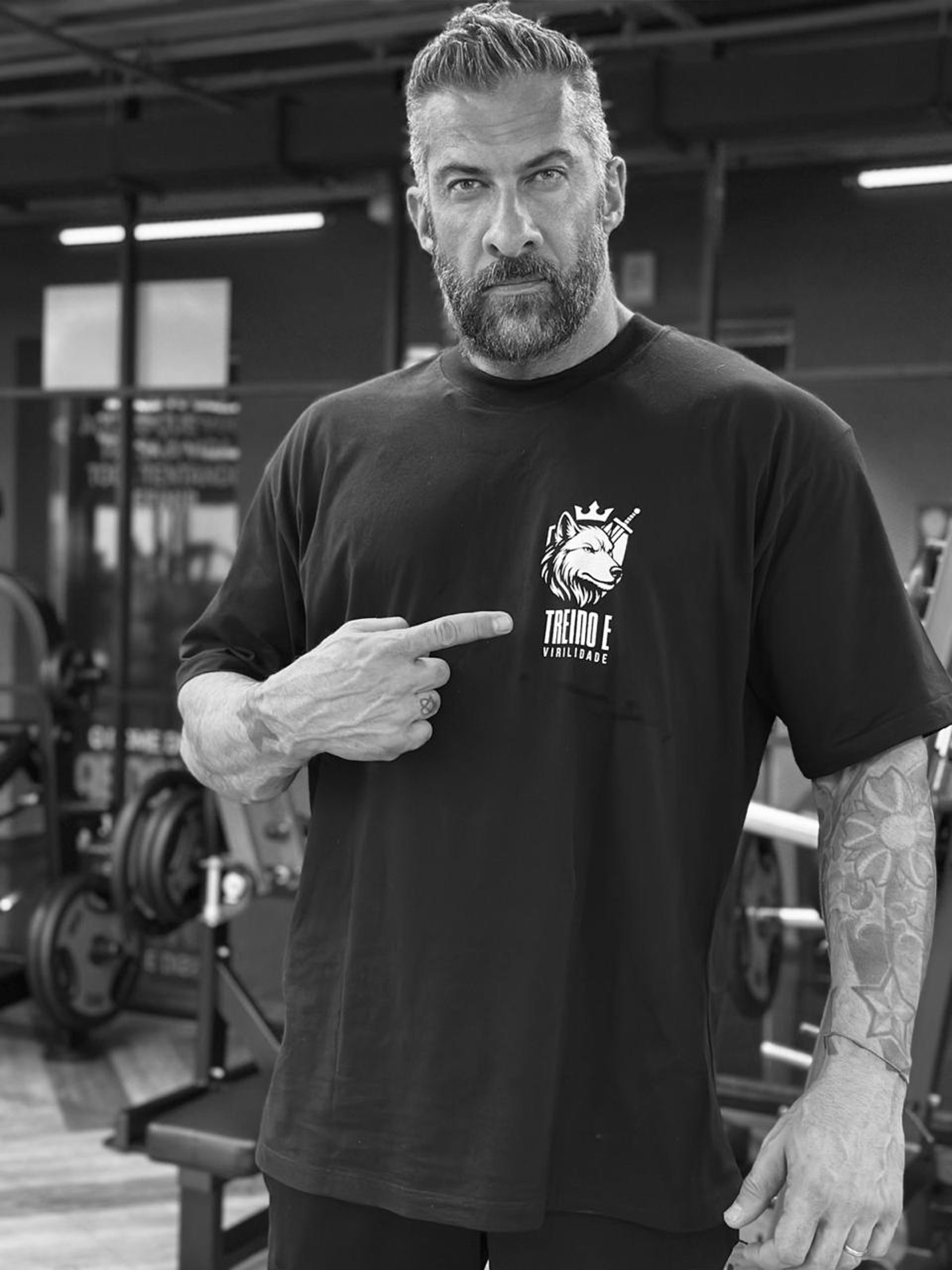 person wearing grey knit sweater