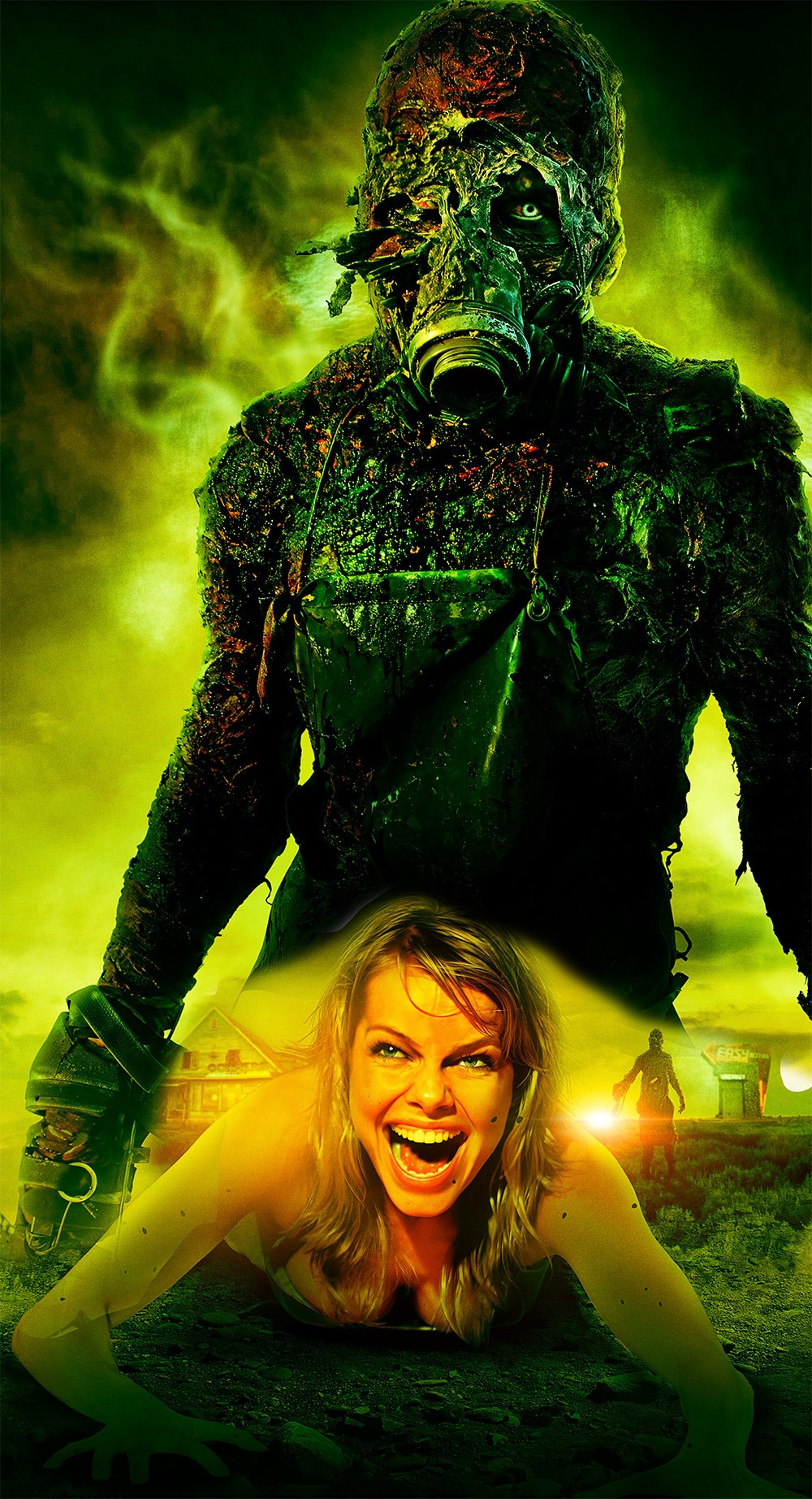 an abstract photo of a curved building with a blue sky in the background