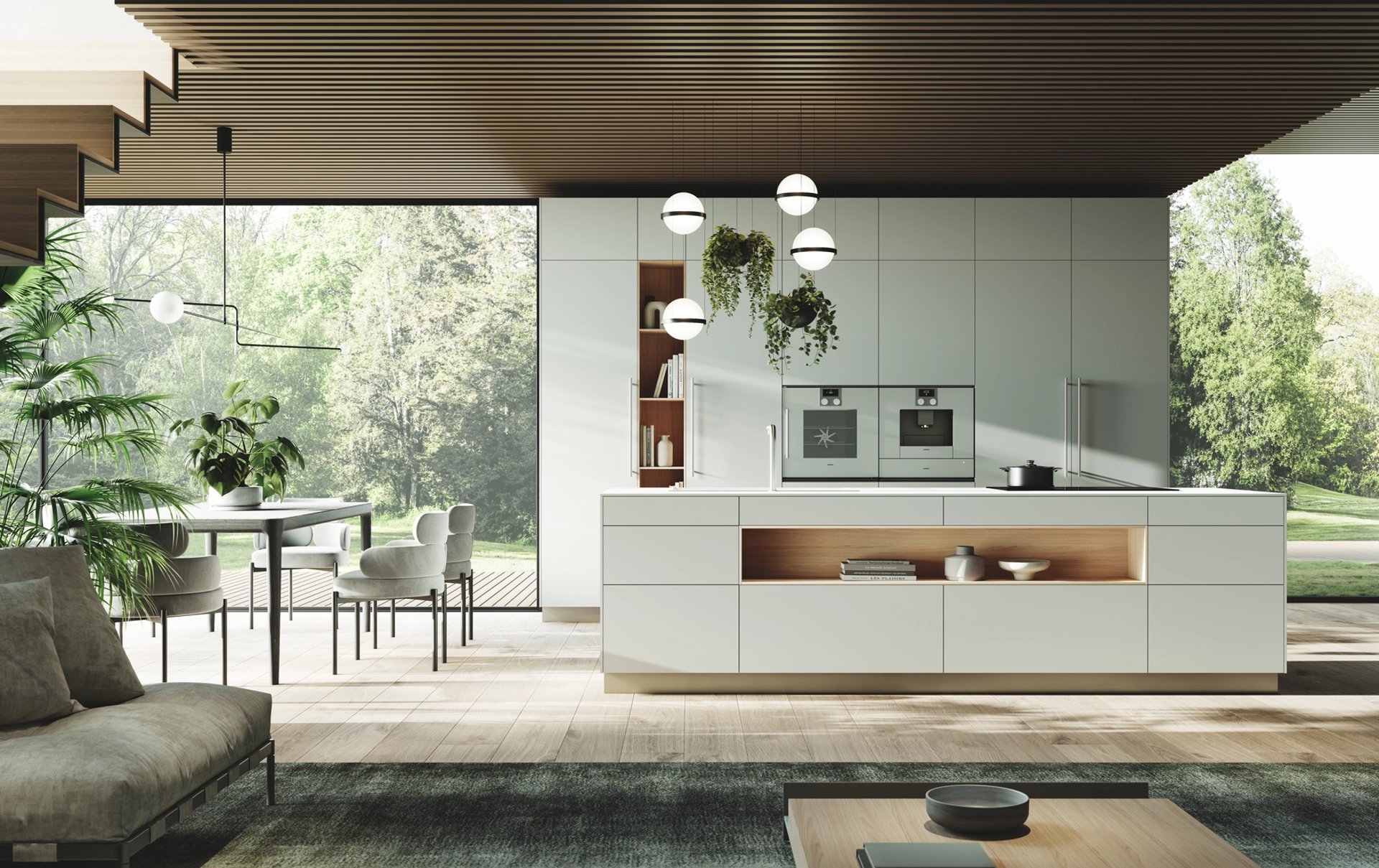 a white marble counter top with a long shadow