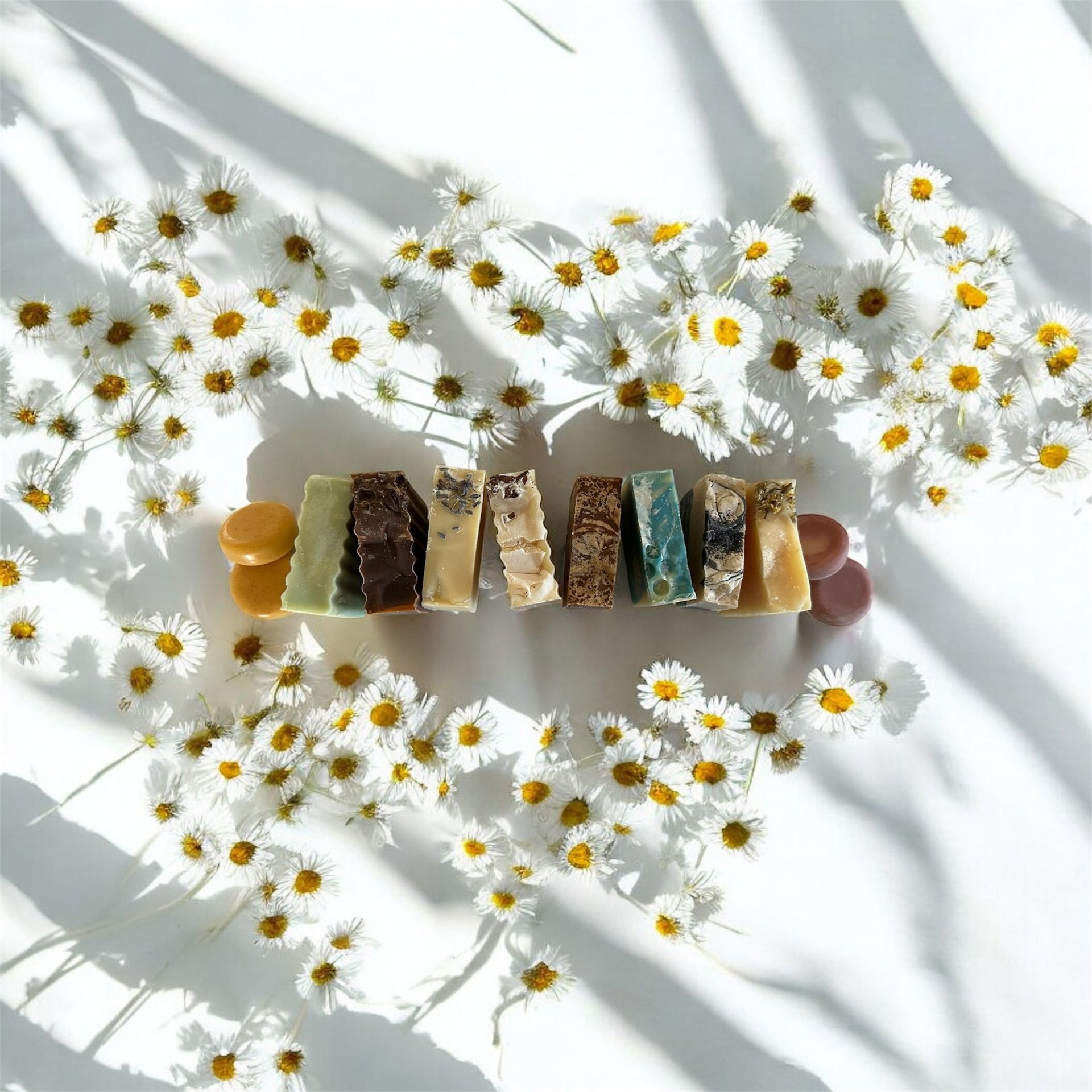 woman holding dried flower
