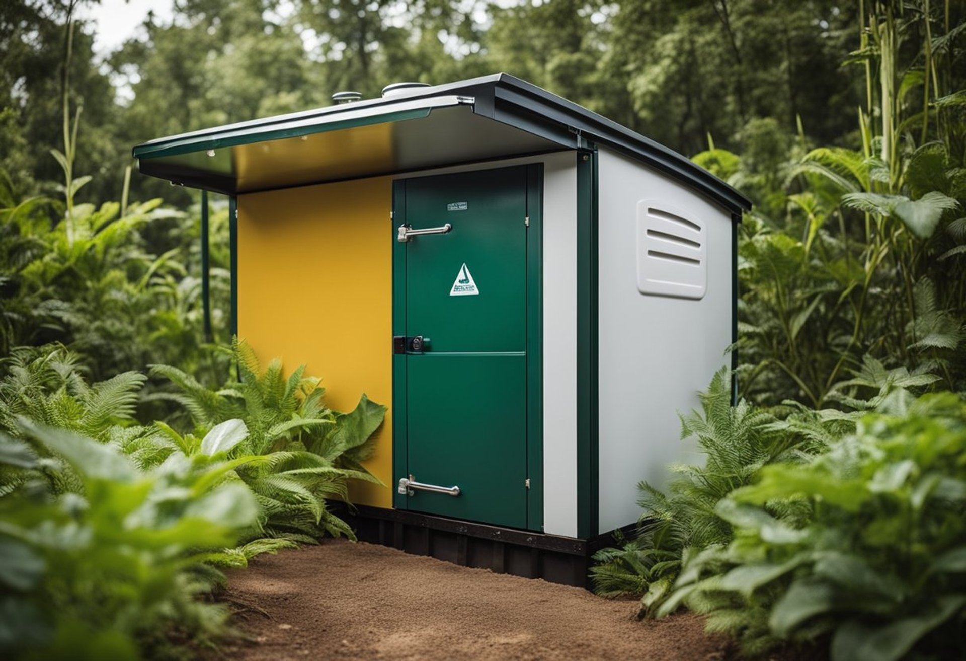 off grid bathroom